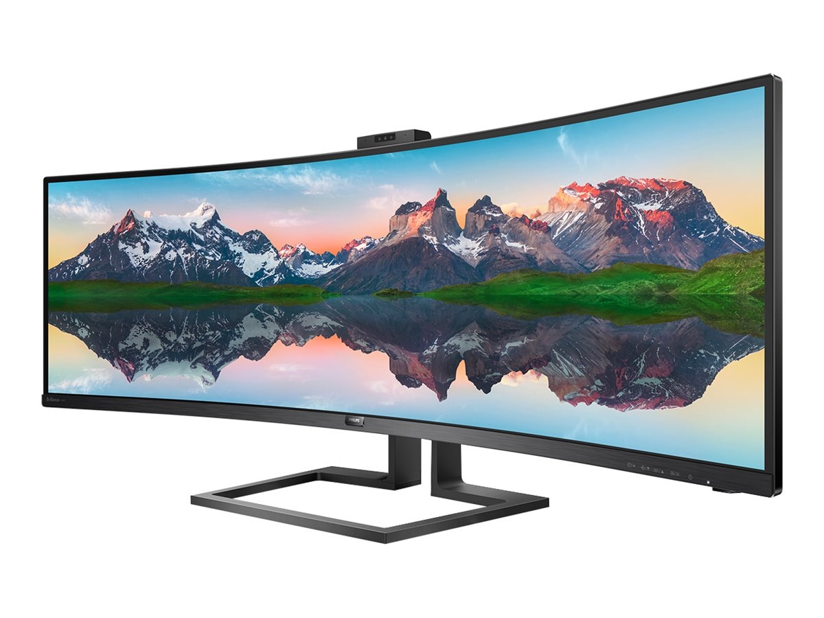Philips Curved-LED-Monitor »499P9H«, 124 cm/49 Zoll, 5120 x 1440 px, DQHD, 5 ms Reaktionszeit, 60 Hz, Höhe, Neigung, Drehung