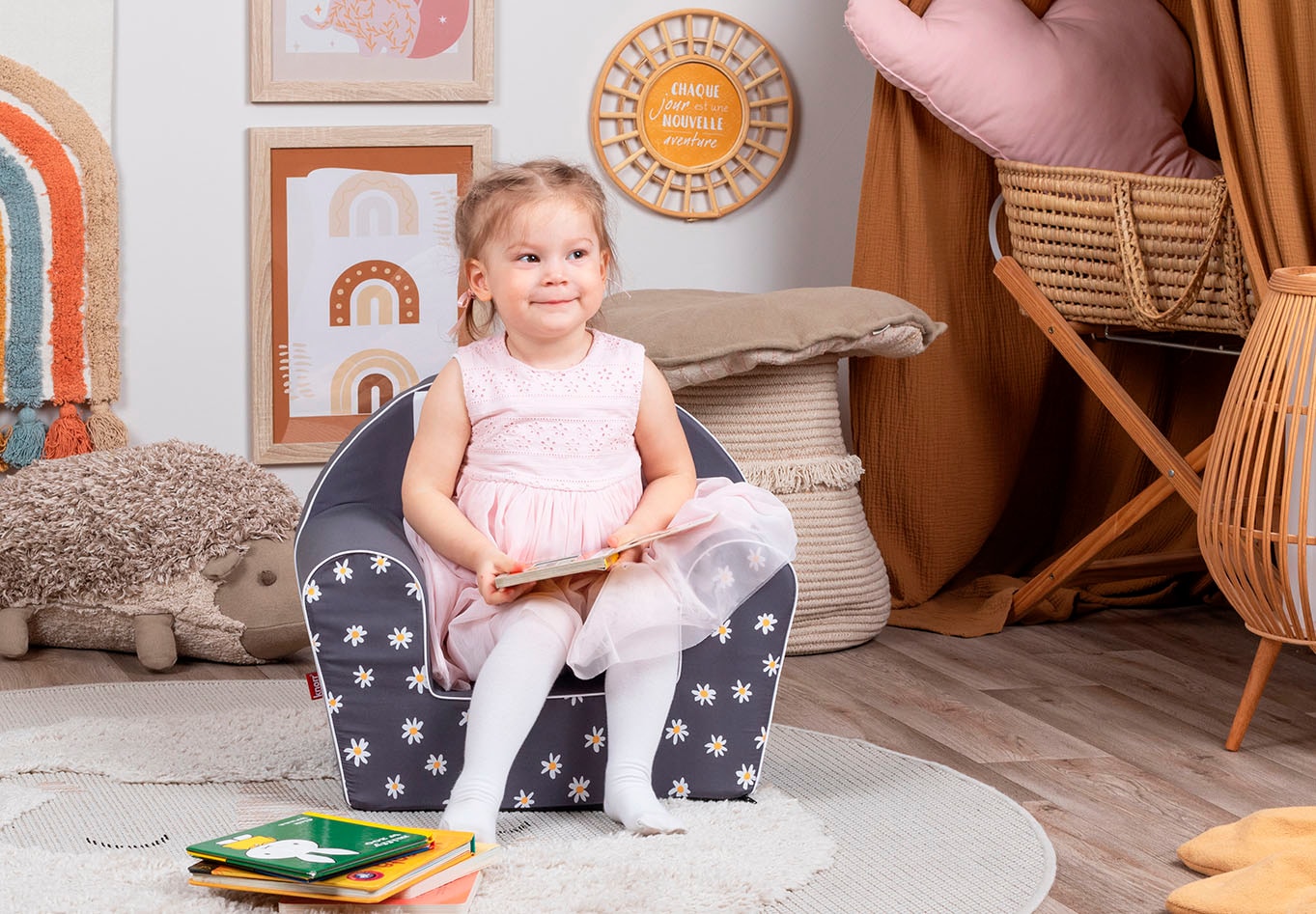 Knorrtoys® Sessel »Lucky bear«, für Kinder; Made in Europe