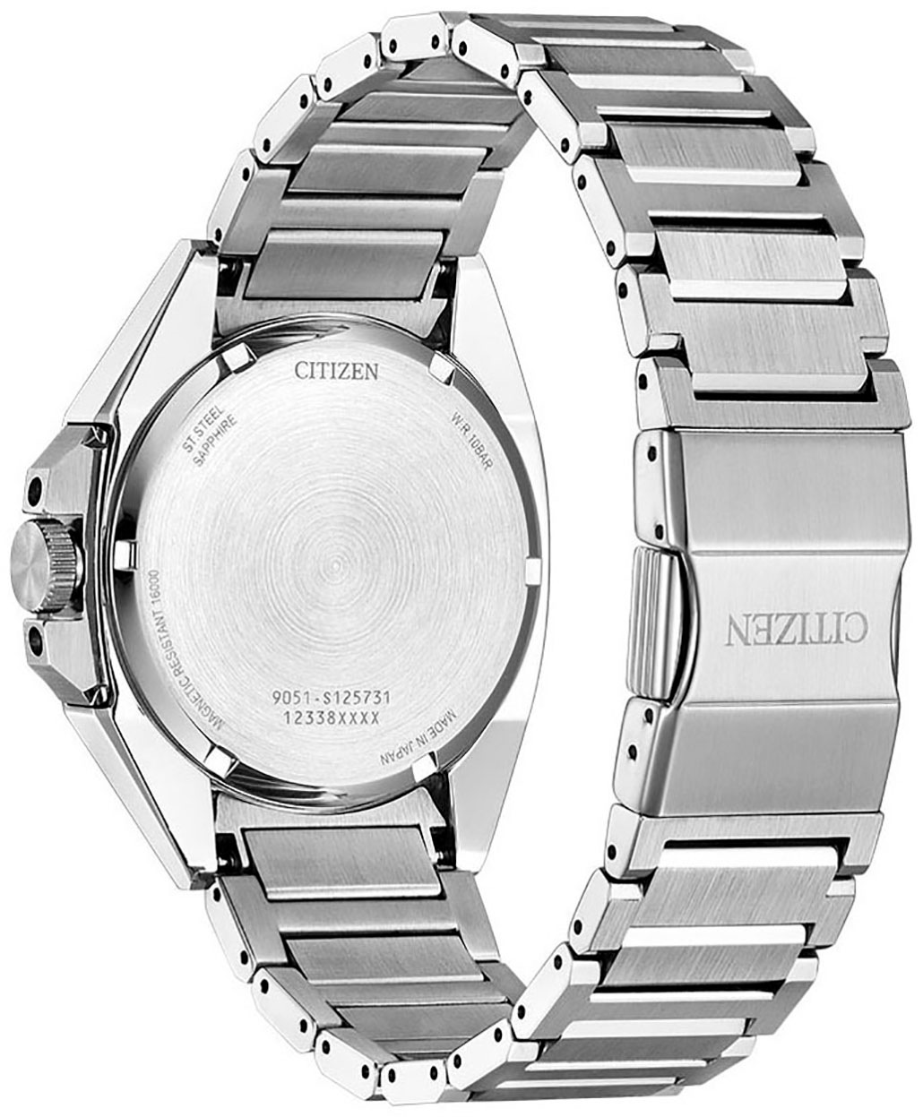 Citizen Automatikuhr »Series 8«, Armbanduhr, Herrenuhr, Mechanische Uhr, Saphirglas, Edelstahlarmband