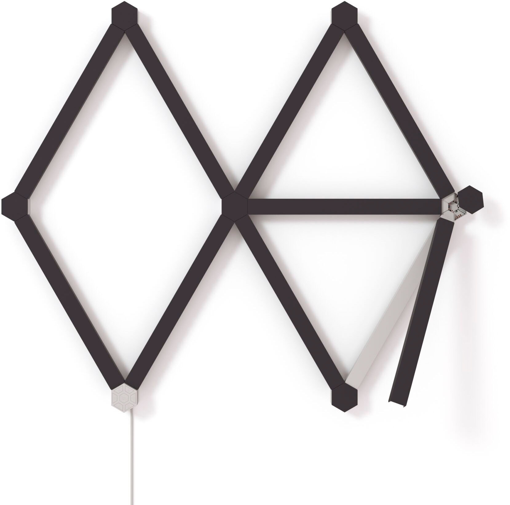 nanoleaf Dekolicht »Nanoleaf Lines Skin Matte 9pcs«, 9 PK Dekorative Verkleidung für die Nanoleaf Lines