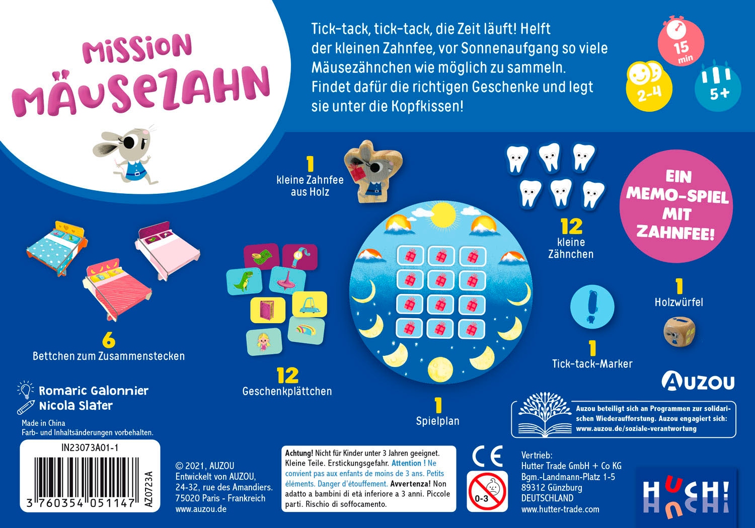 AUZOU Spiel »Mission Mäusezahn«