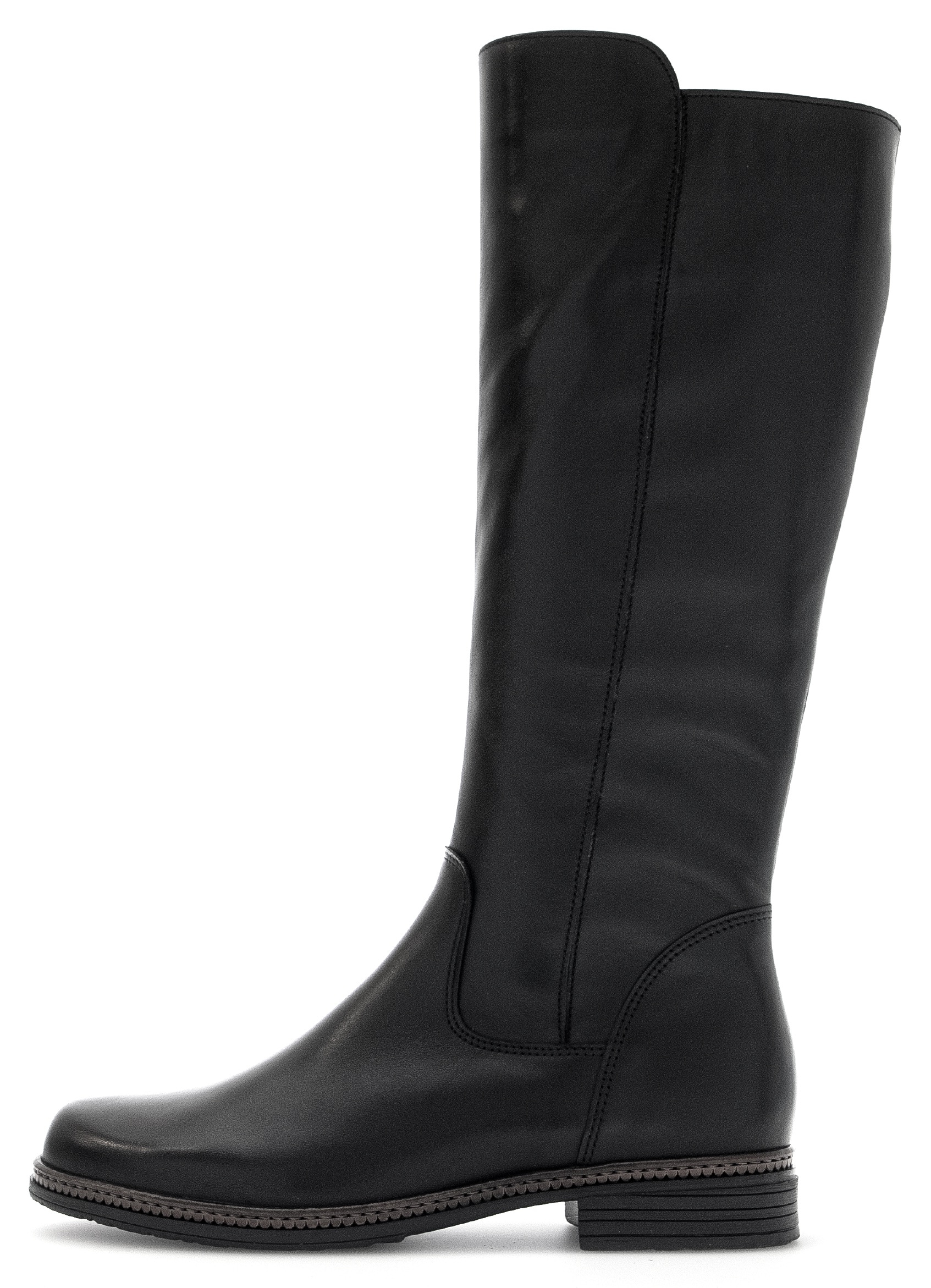 Gabor Stiefel  , Blockabsatz, Langschaftstiefel mit dezenten Ziernähten