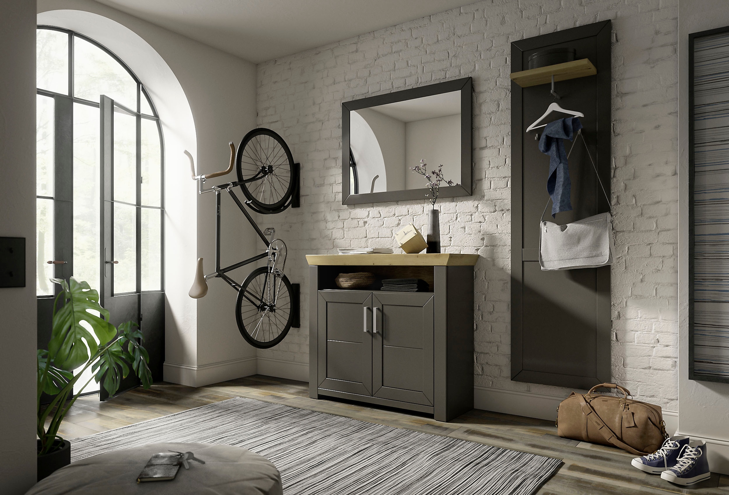 set one by Musterring Garderoben-Set »GA York Kombi 58« Set, 3 Stk. tlg. günstig online kaufen