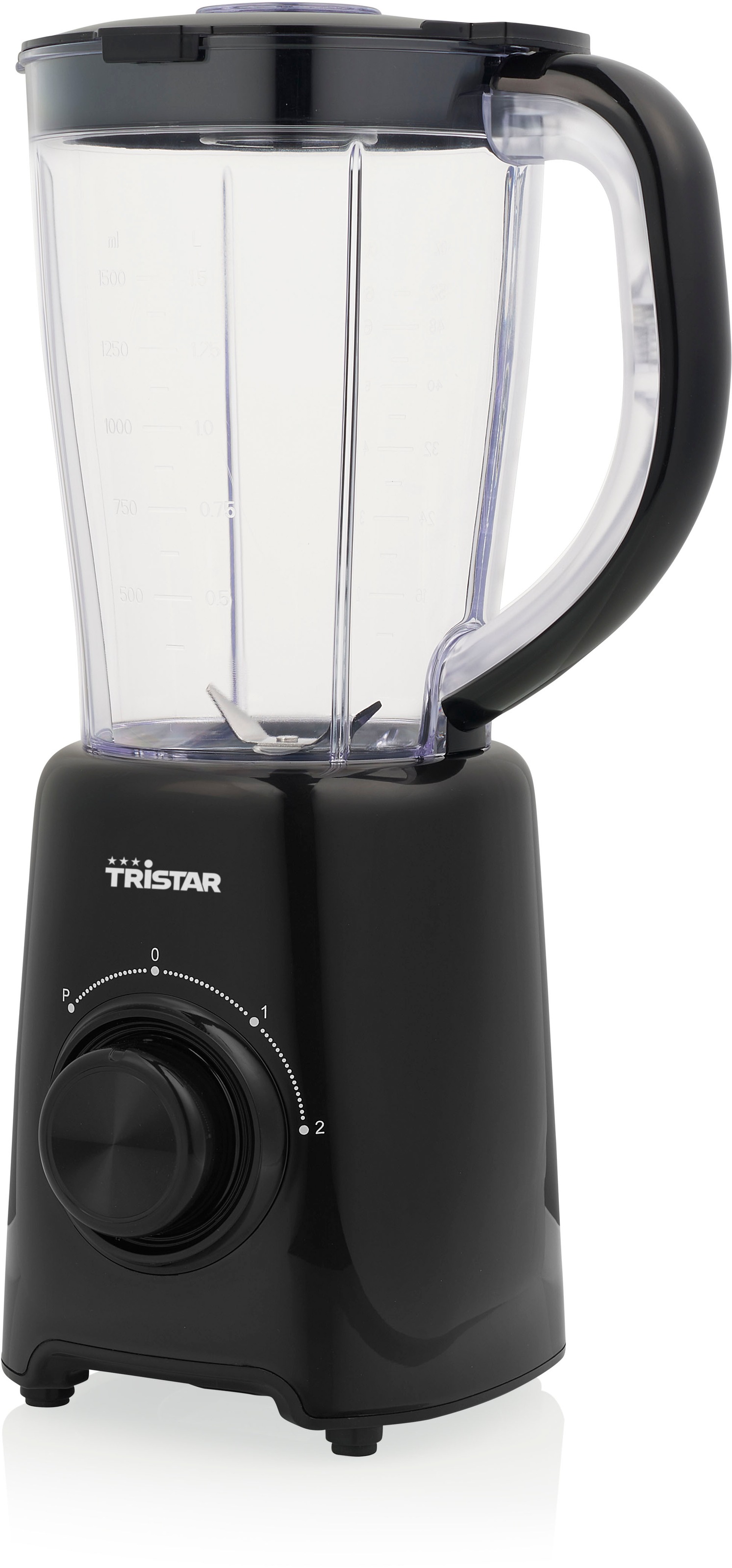Tristar Standmixer »BL-4476« 500 W 1,5 Liter Krug, 500 Watt, 4 Edelstahlkli günstig online kaufen