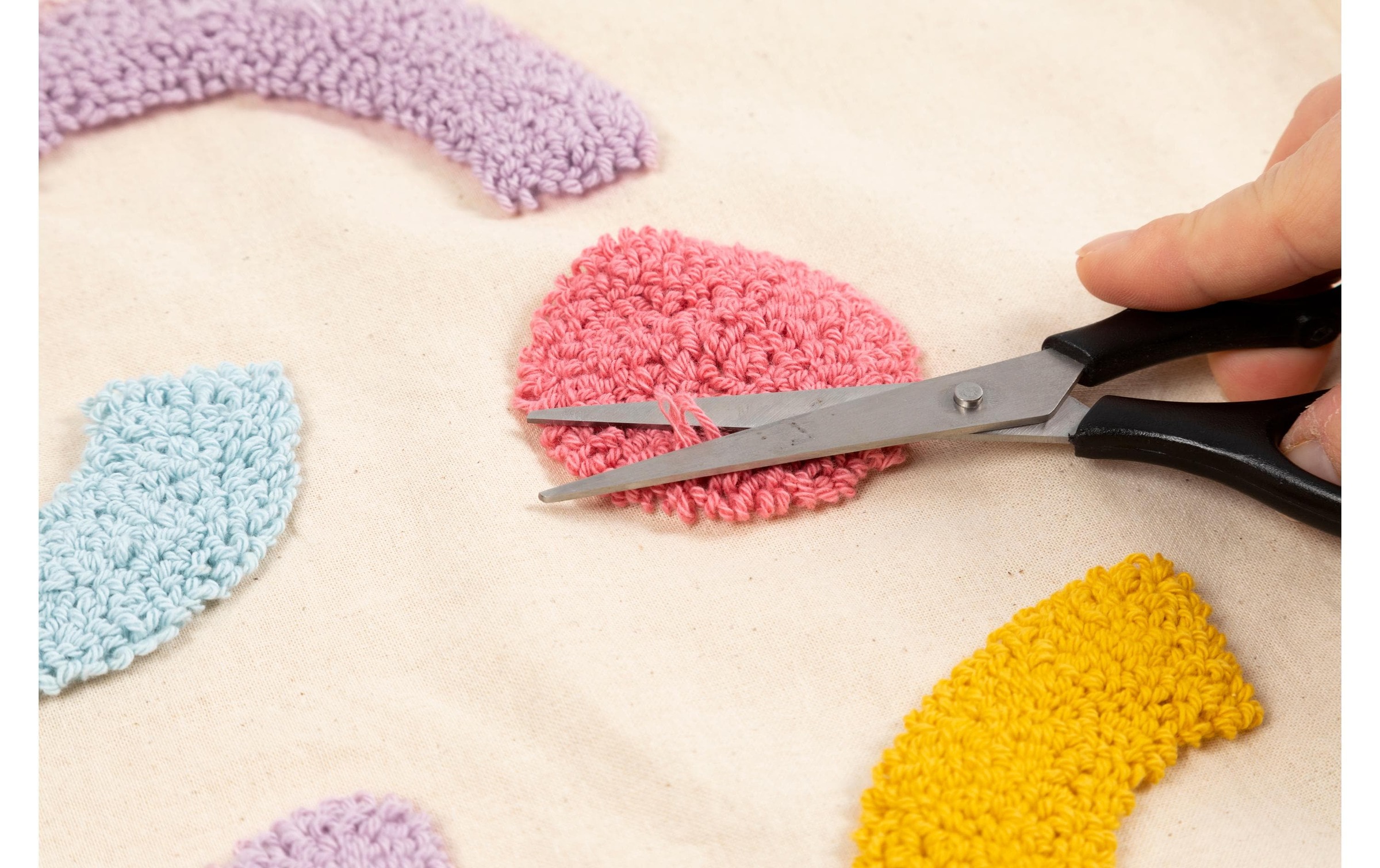 creativ company Kreativset »Punch Needle Einkaufstasche«