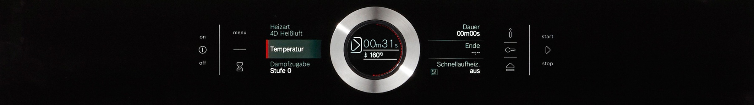 BOSCH Dampfbackofen Serie 8 »HSG636BB1«, mit Teleskopauszug nachrüstbar, ecoClean Direct, mit Auftaufunktion
