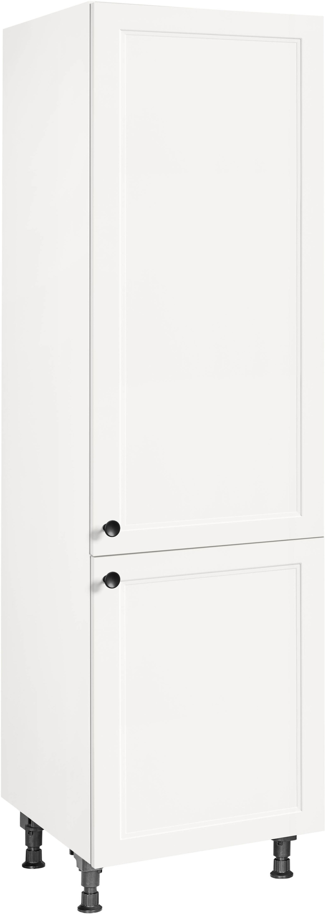 nobilia® Hochschrank »"Cascada", Ausrichtung wählbar, mit zwei Türen, vormontiert,«, Breite/Höhe: 60/216,6 cm