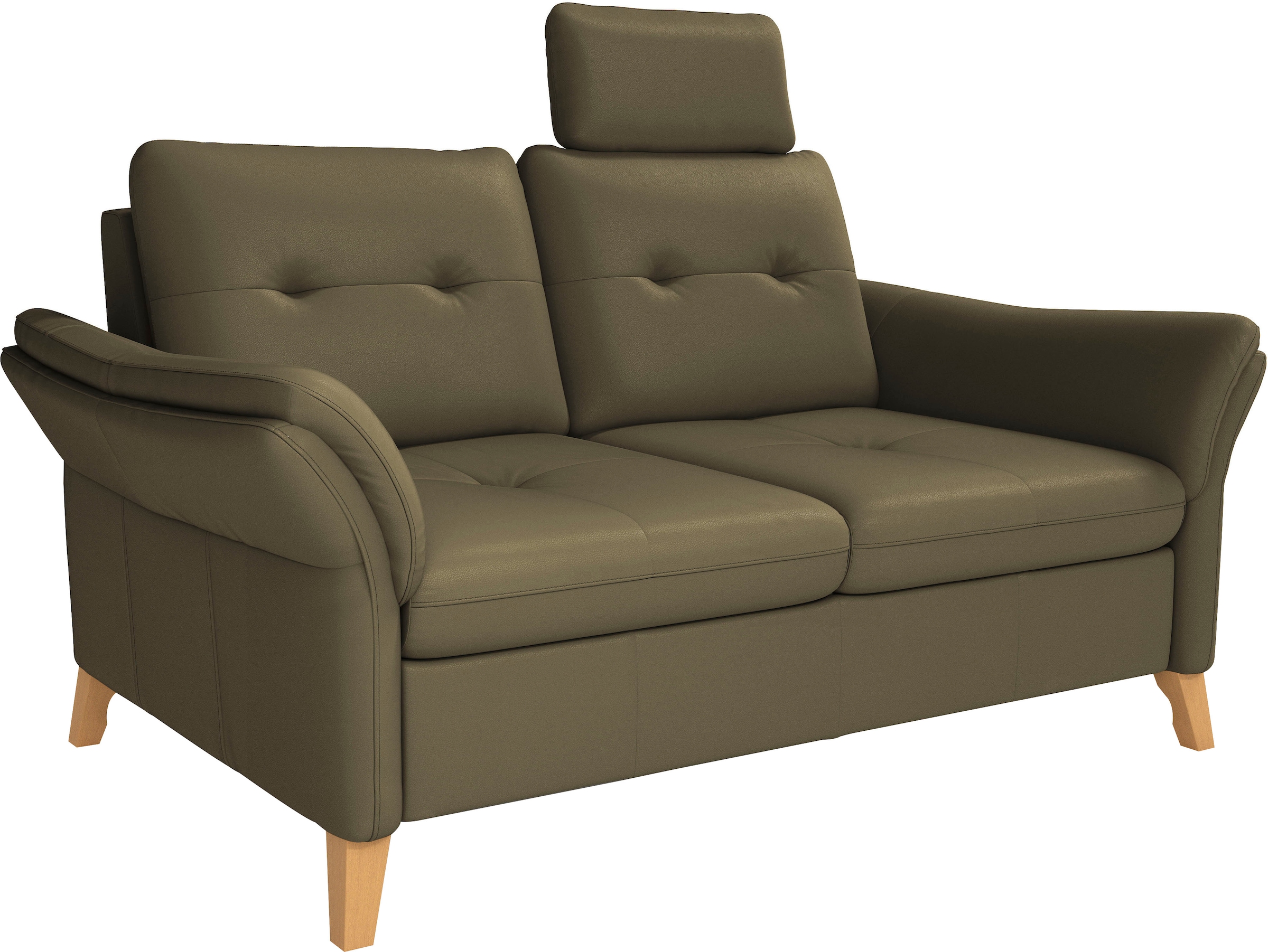 sit&more 3-Sitzer »Göteborg«, inklusive Sitztiefenverstellung und Federkern