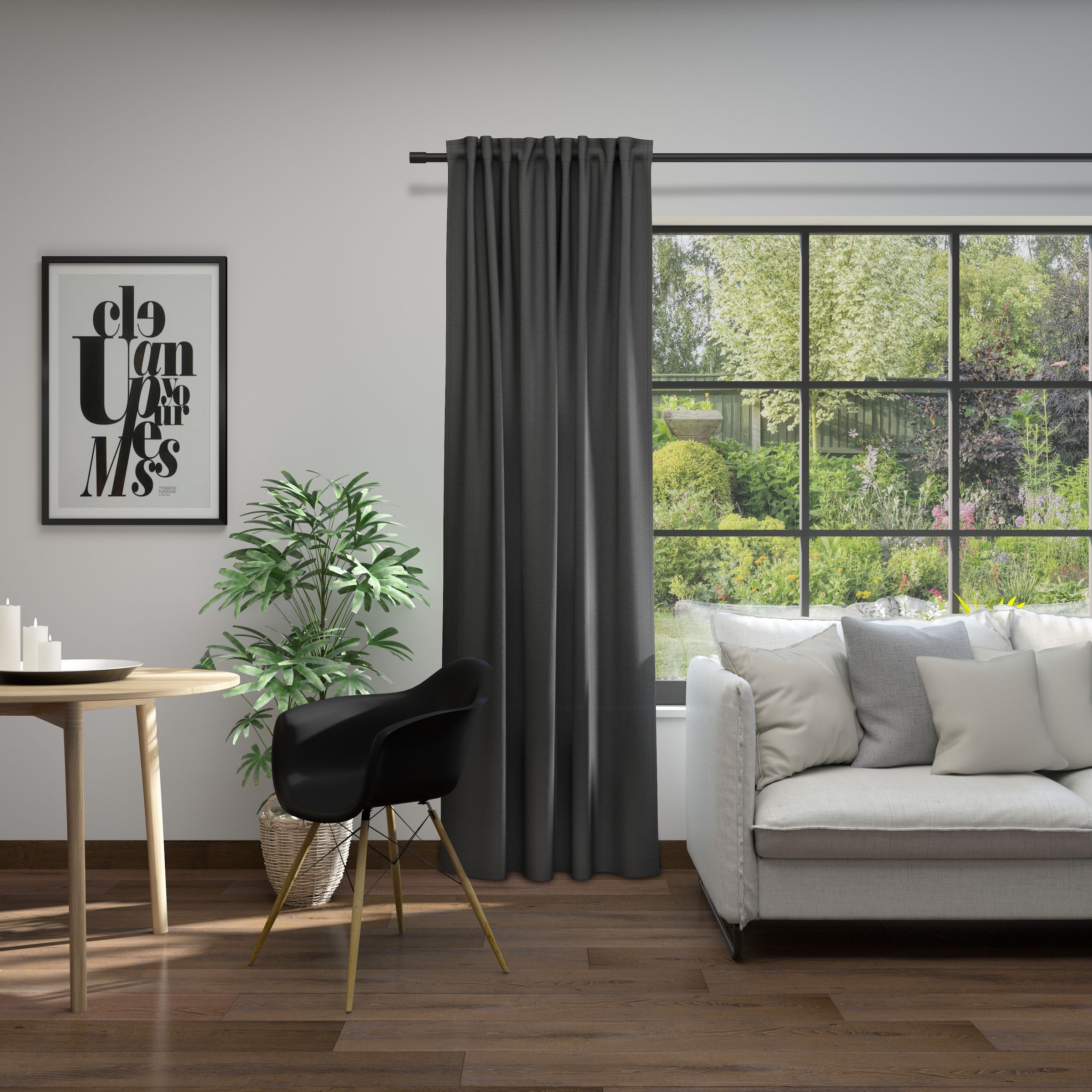 Neutex for you! Vorhang »Linessa«, (1 St.), HxB: 245x137, Schal mit verdeck günstig online kaufen