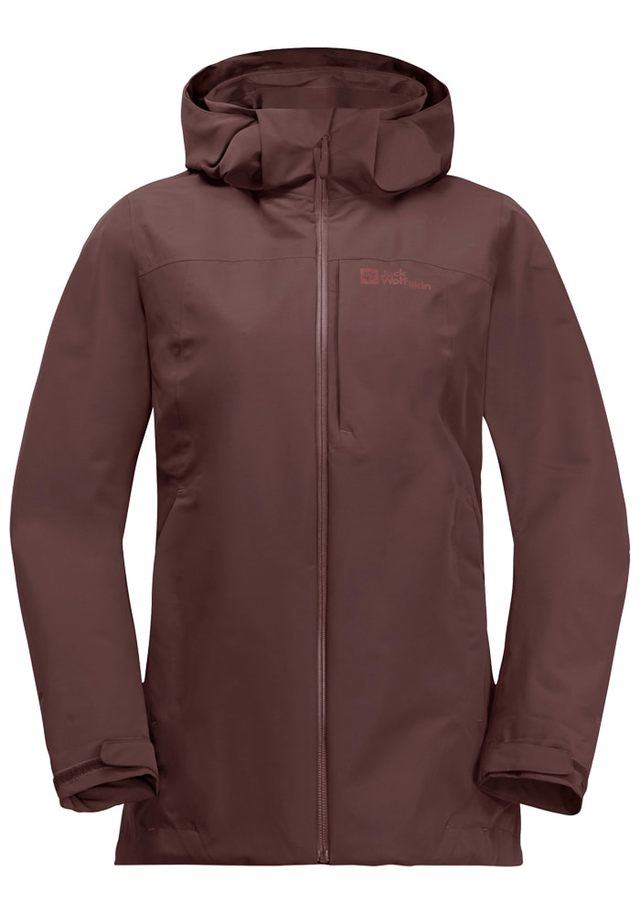Jack Wolfskin Funktionsjacke »FERNBLICK 2L JKT W«, mit Kapuze
