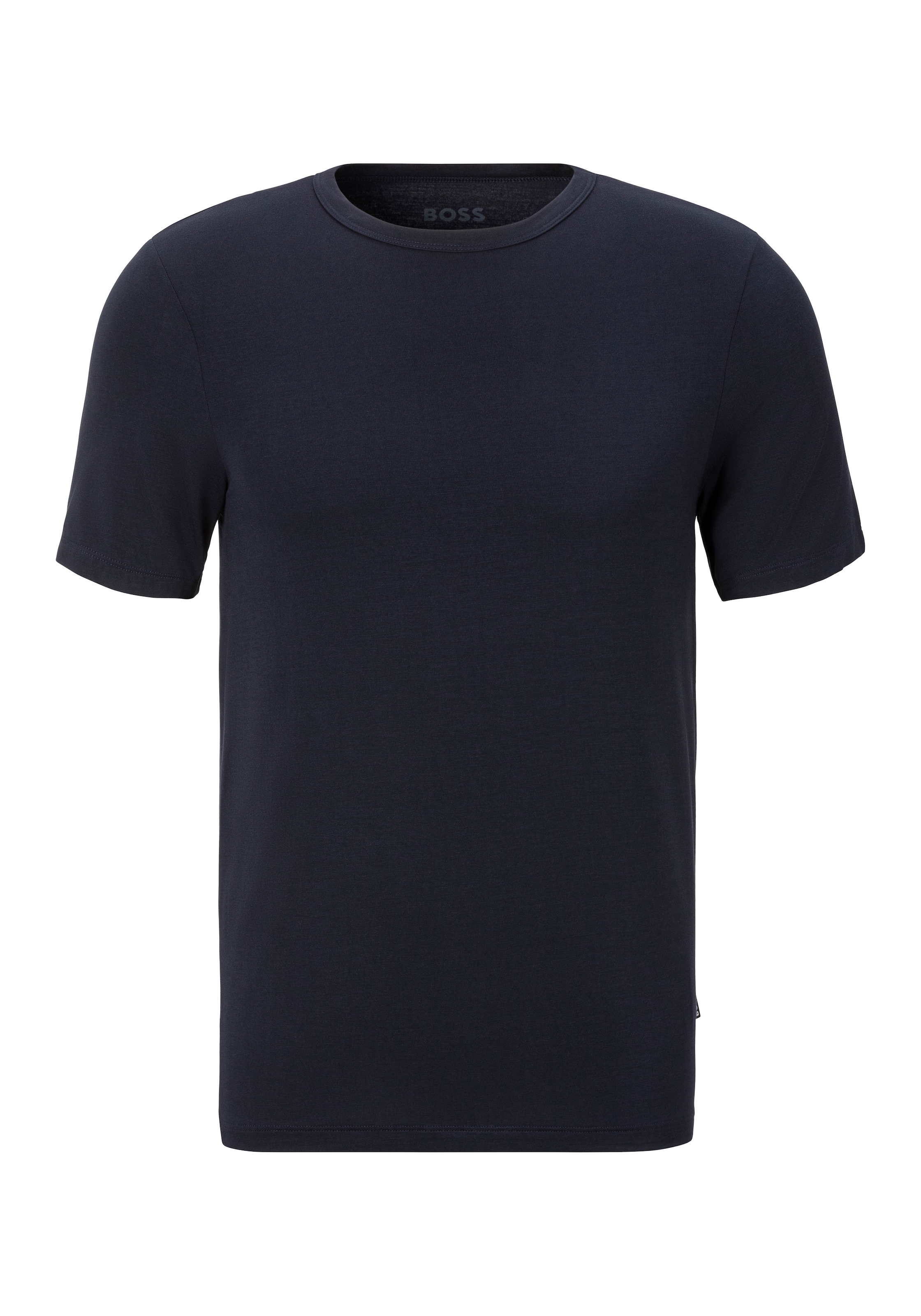 BOSS T-Shirt »TShirt RN 3P Natura«, (3 tlg.), einfarbiges T-Shirt mit Markenlabel