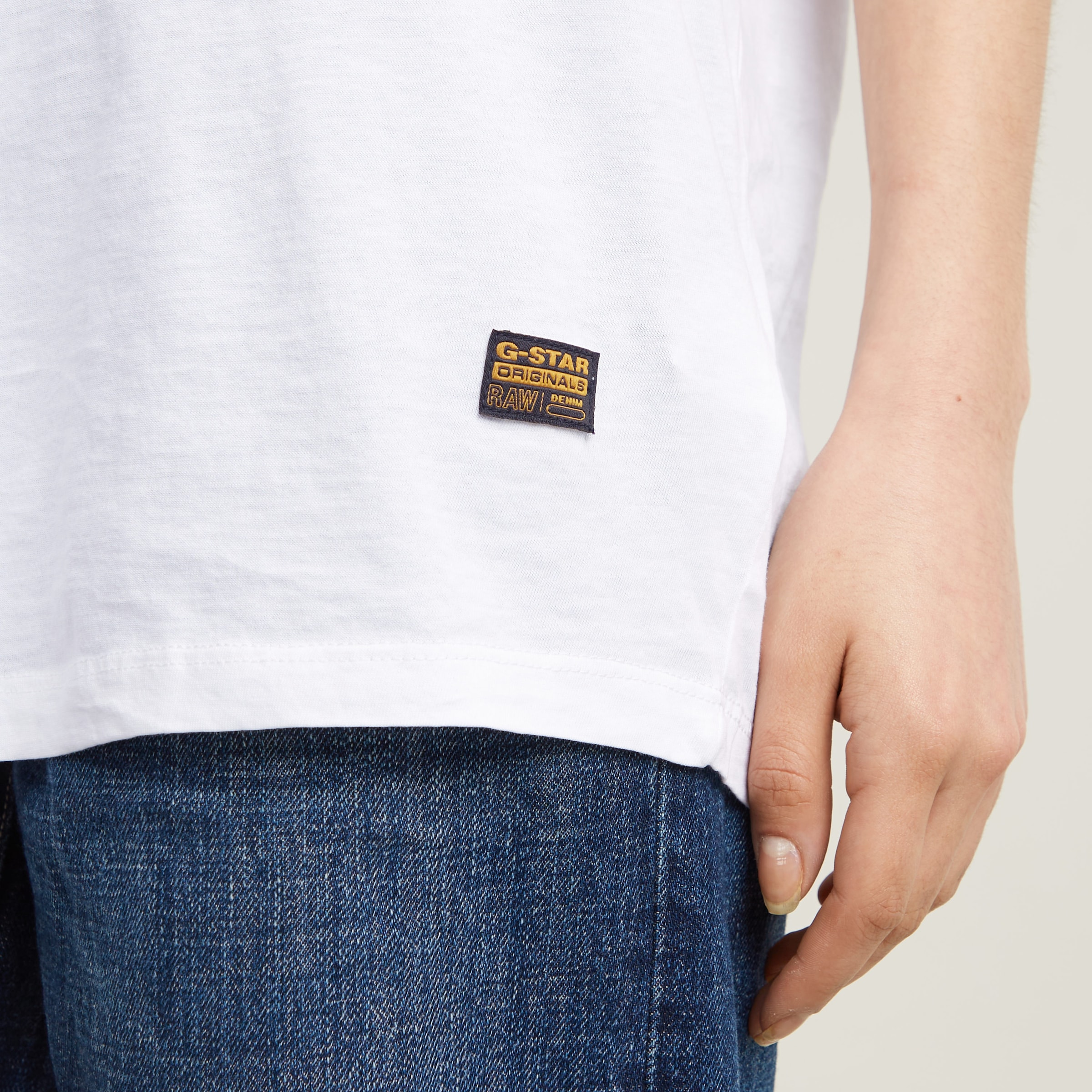 G-STAR T-Shirt »Lash fem loose« mit fixiertem Umschlagsaum