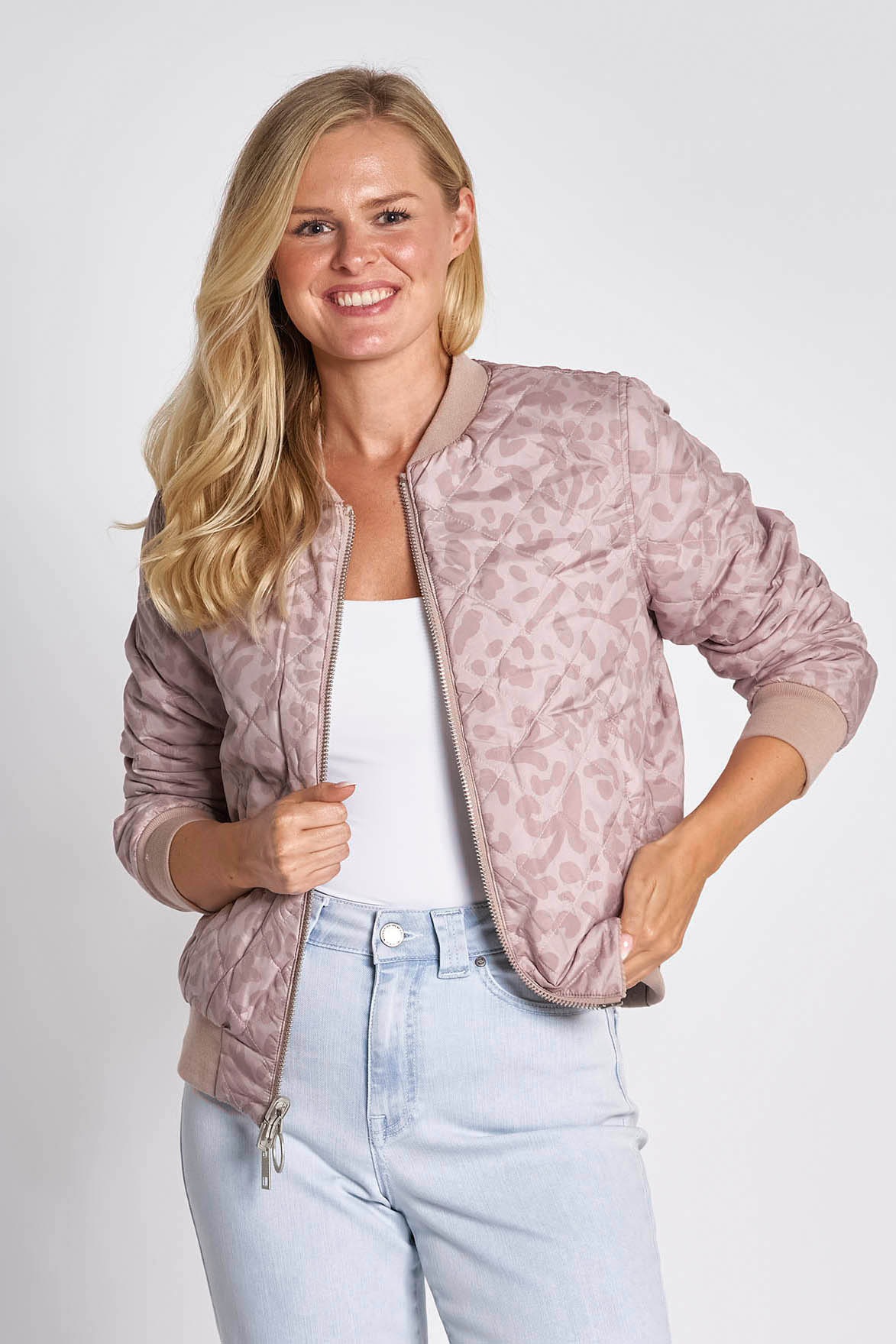Zhrill Wendejacke »JULIE CORDUROY«, ohne Kapuze, mit Cord und floralem Muster