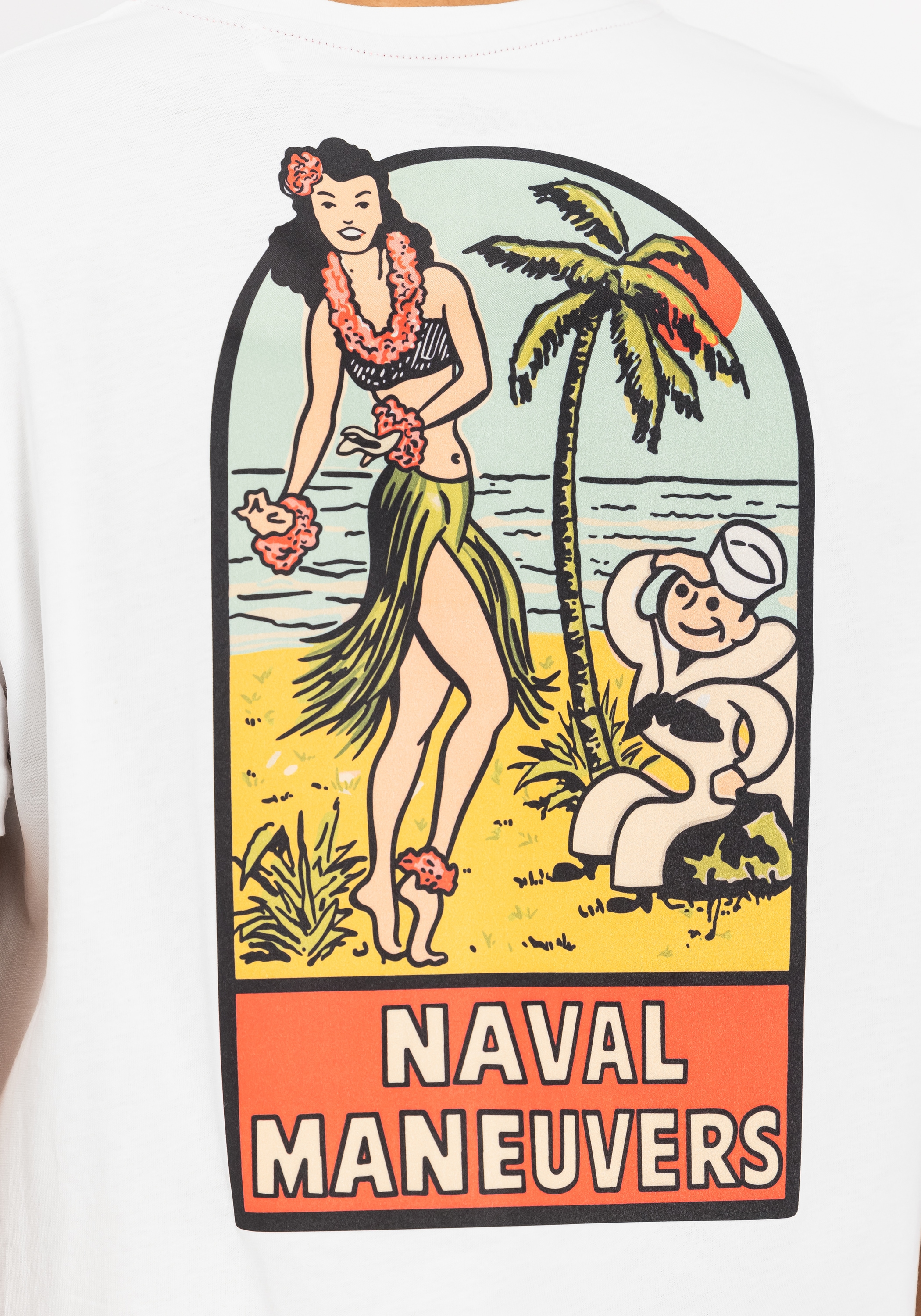 Alpha Industries T-Shirt »Alpha Industries Men - T-Shirts Naval T Back Print«