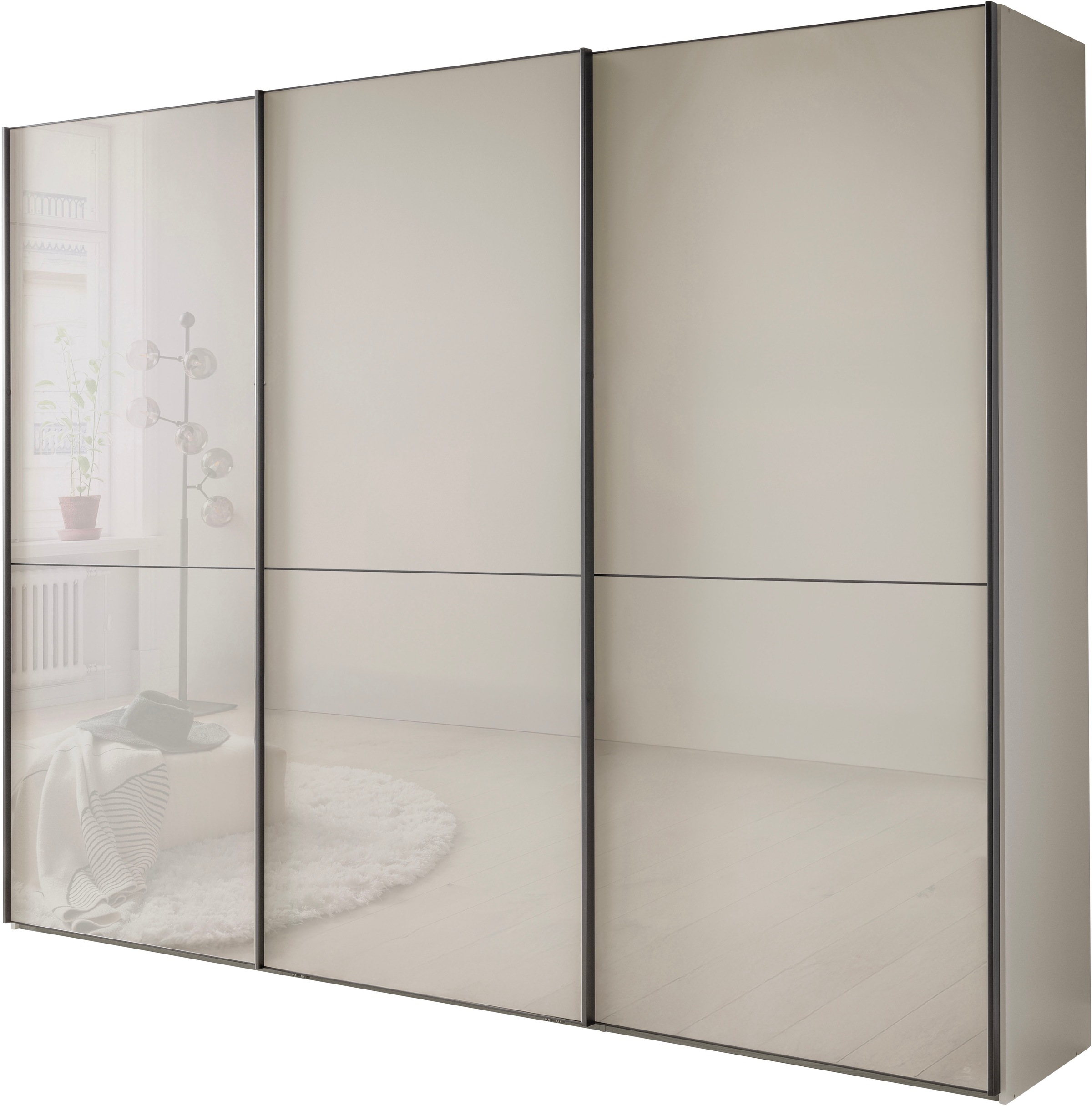 WIEMANN Schwebetürenschrank »Phoenix, Made in Germany, modernes Design, Hig günstig online kaufen