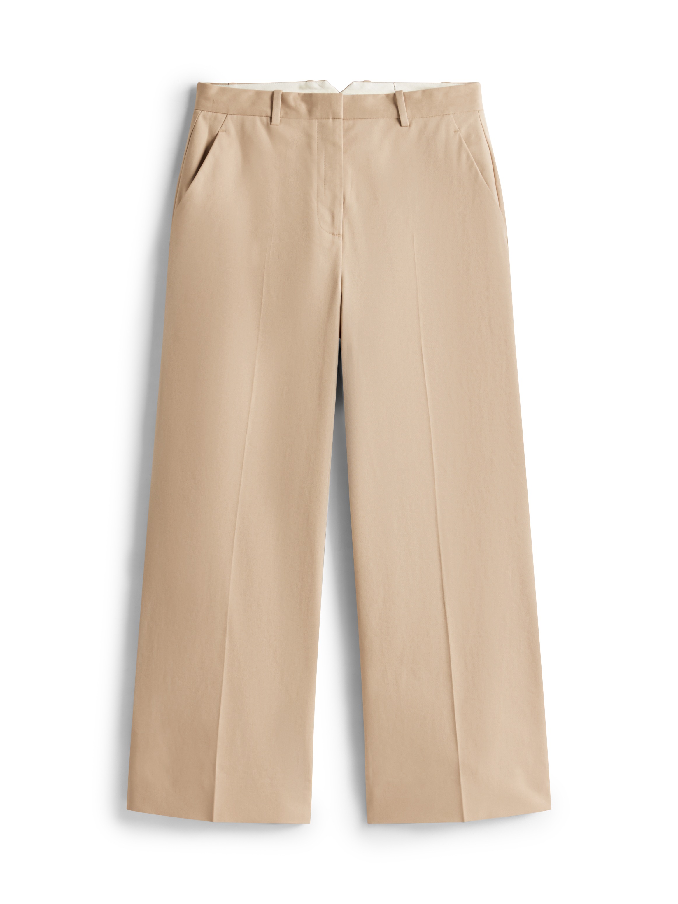 Tommy Hilfiger Chinohose »COTTON WIDE LEG ANKLE CHINO PANT«