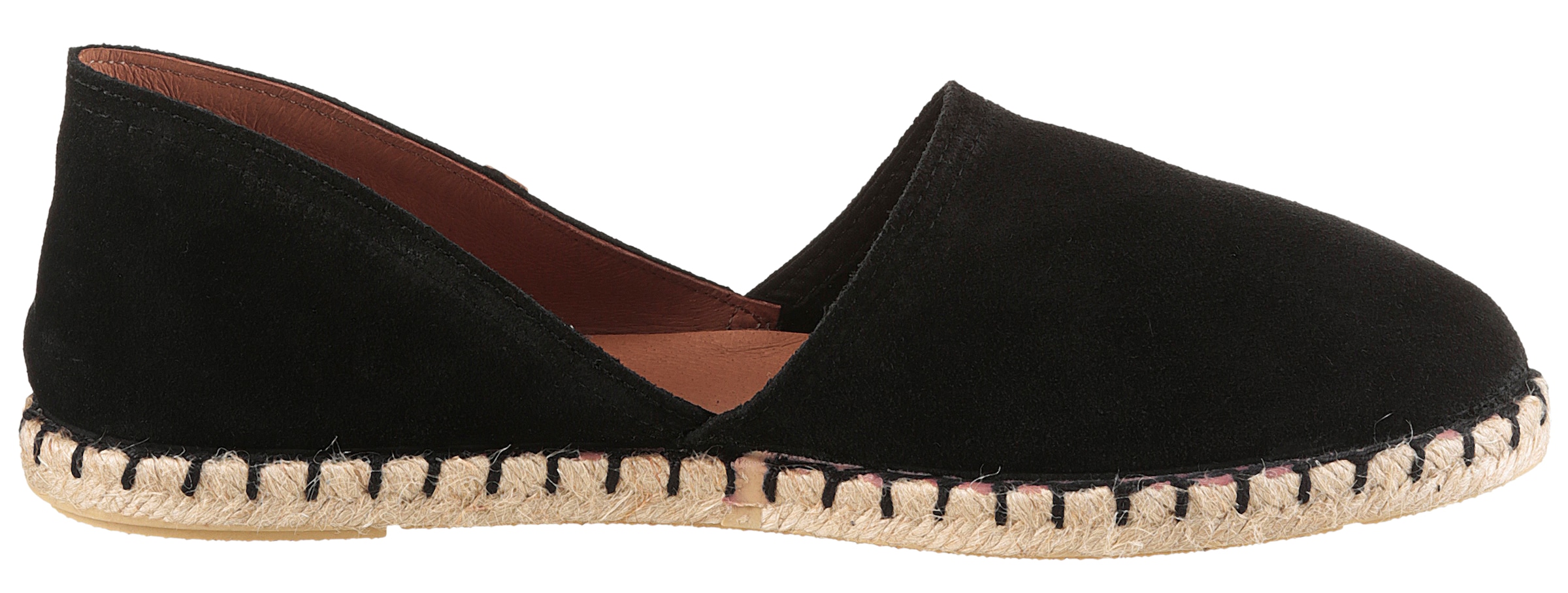 VERBENAS Espadrille »CARMEN SERRAJE«  Sommerschuh, Schlappen mit Jute-Rahmen