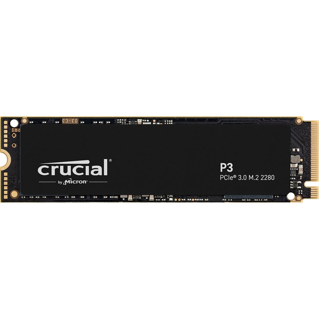 Crucial interne SSD »P3«, Anschluss M.2 PCIe 3.0