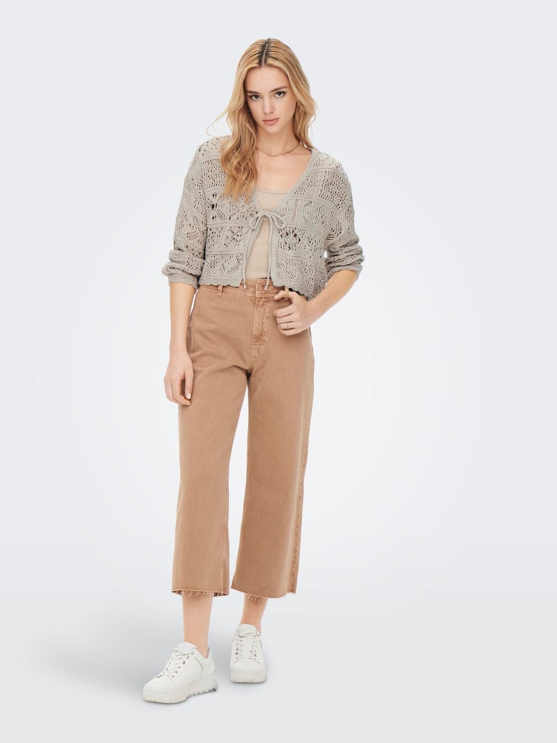 ONLY Strickjacke »ONLBEACH LIFE 7/8 O-N CARDIGAN KNT NOOS«