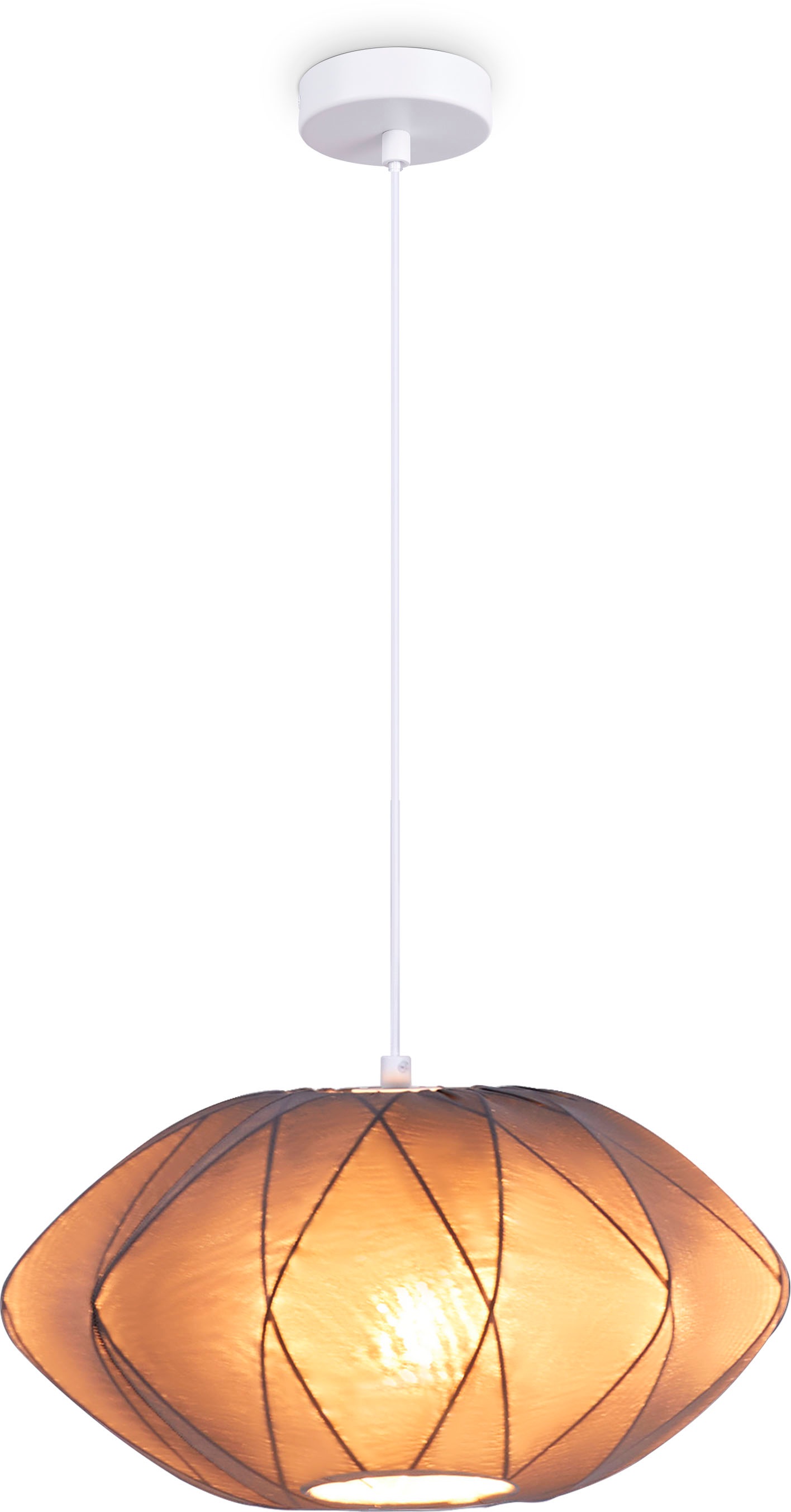 Paco Home Pendelleuchte »HUGO PD1«, 1 flammig, Leuchtmittel E27   ohne Leuc günstig online kaufen