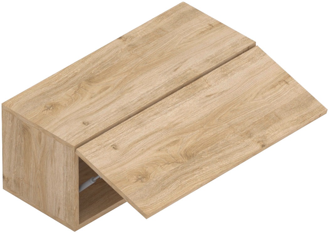INOSIGN Hängevitrine »Infinity Breite 69 cm, Höhe 29 cm, Hängeschrank mit 1 Klappe,«, Wandschrank waagerecht zu hängen, verschiedene Farben