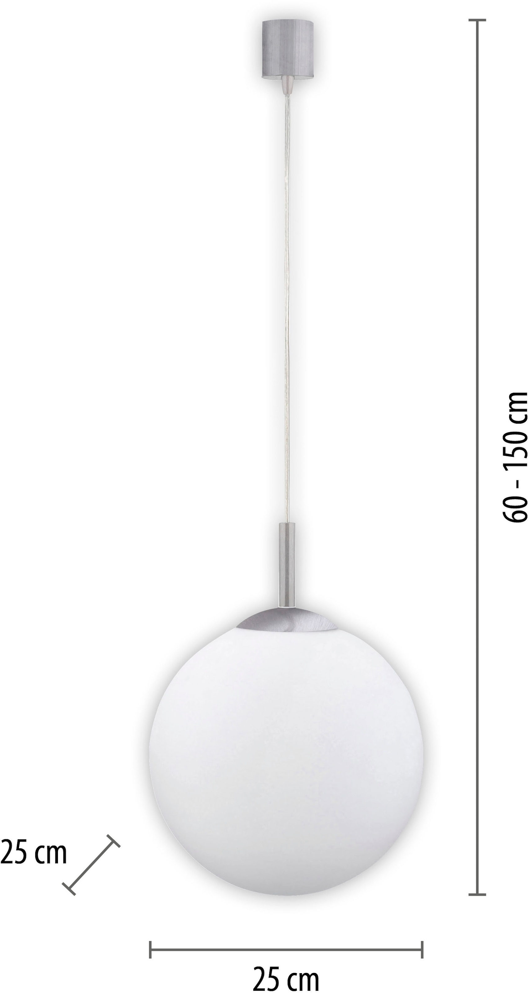JUST LIGHT Pendelleuchte »Ls-BOLO«, 1 flammig, Leuchtmittel LED-Board | LED fest integriert, LED, RGB+tunable white, Fernbedienung, Infrarot inkl., Smarthome fähig