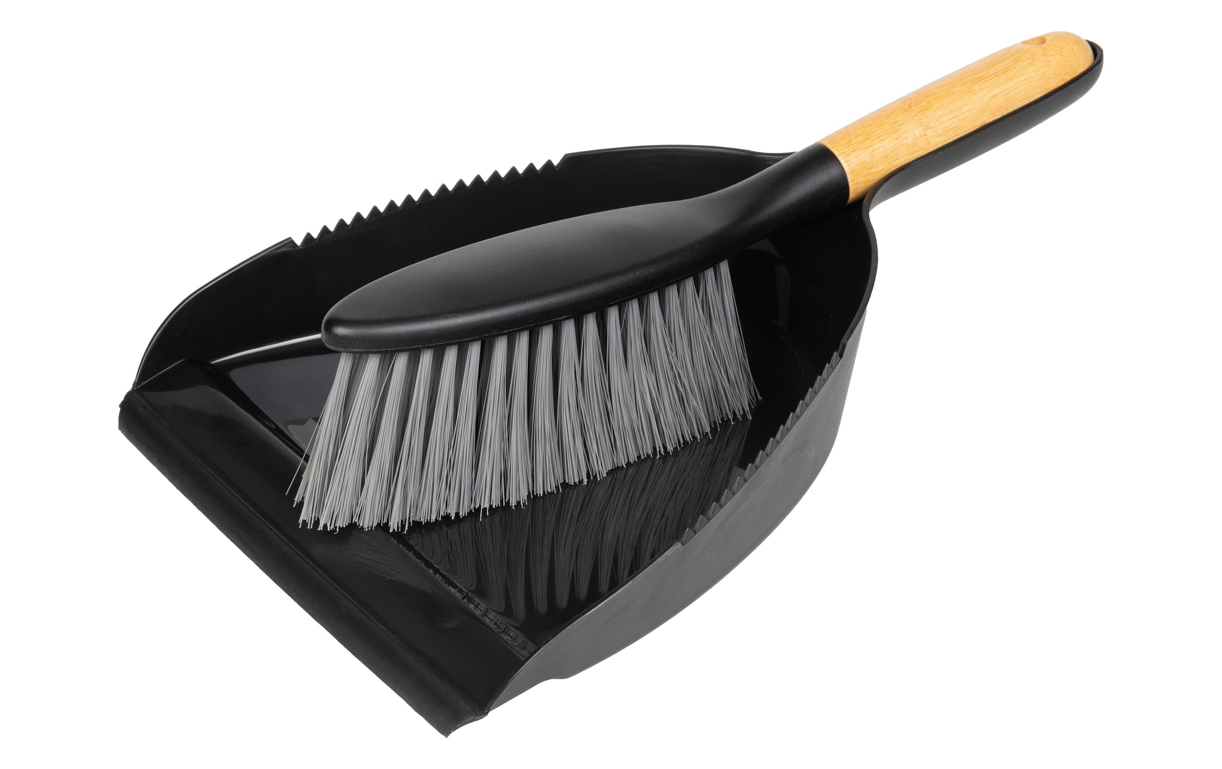 FURBER Kehrgarnitur »Bambus Schwarz« aus Polypropylen