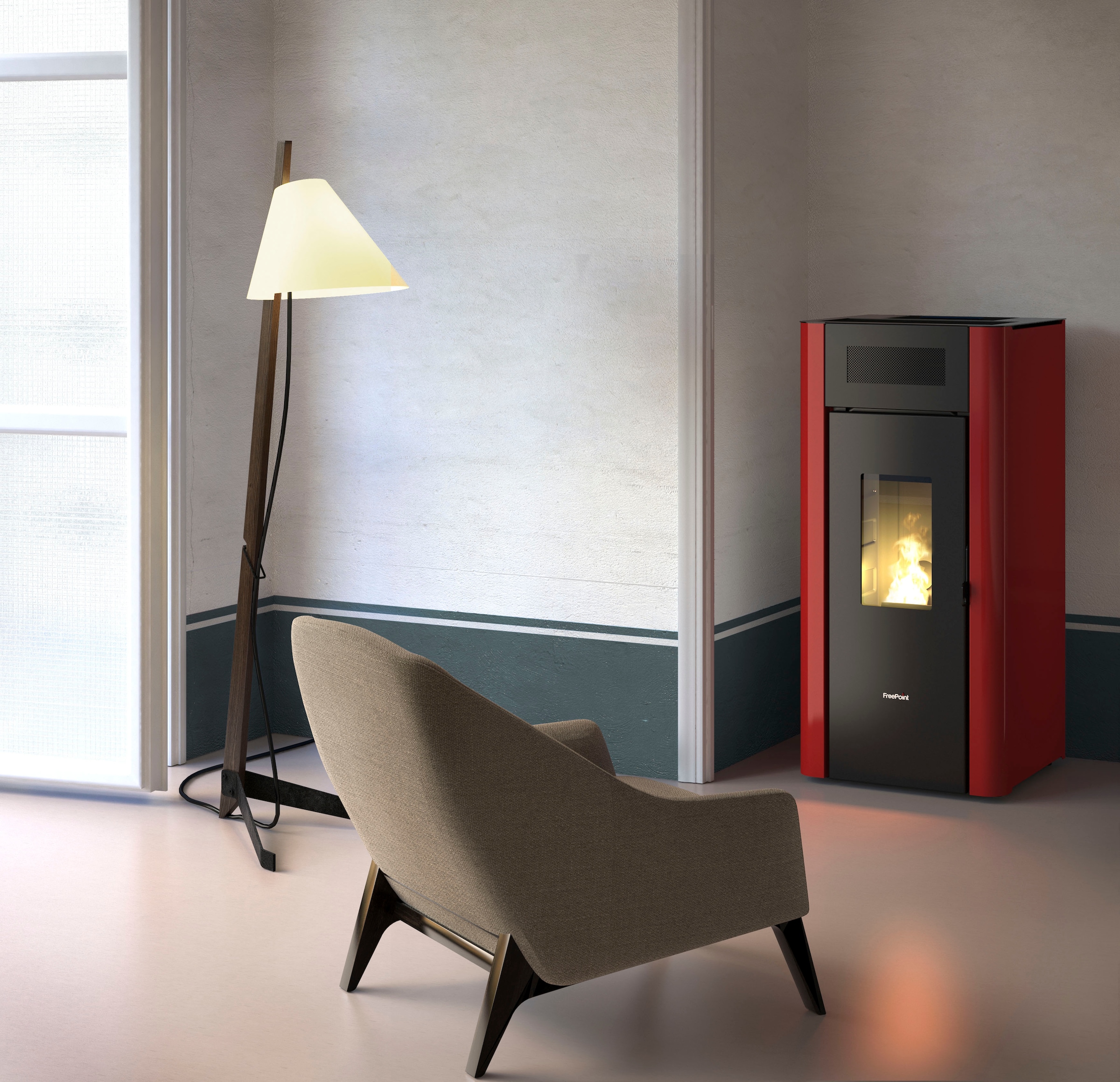Freepoint Pelletofen »Amaranto 9«