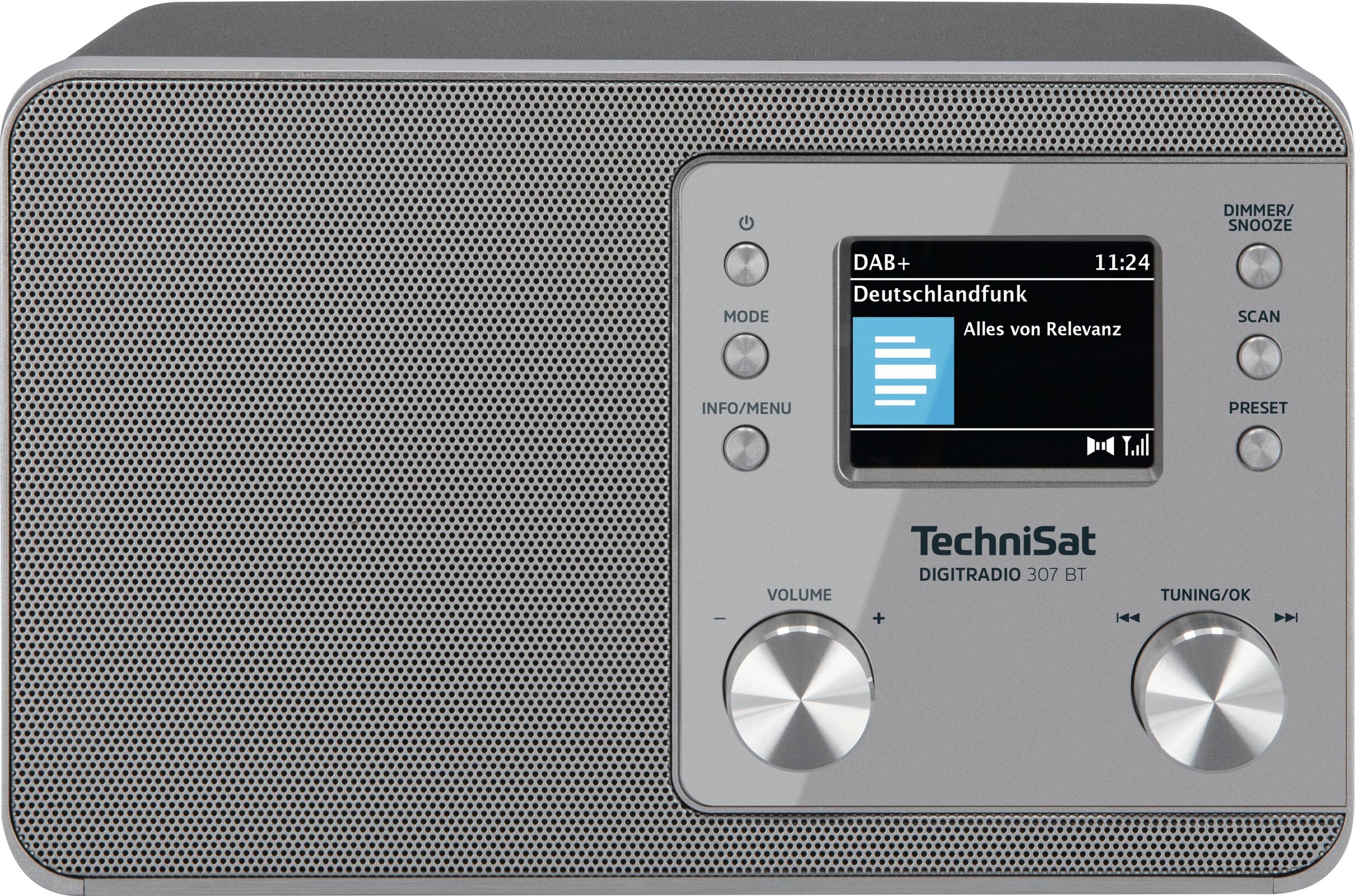 TechniSat Radio »DIGITRADIO 307 BT«, (Bluetooth Digitalradio (DAB+)-UKW mit RDS 5 W)