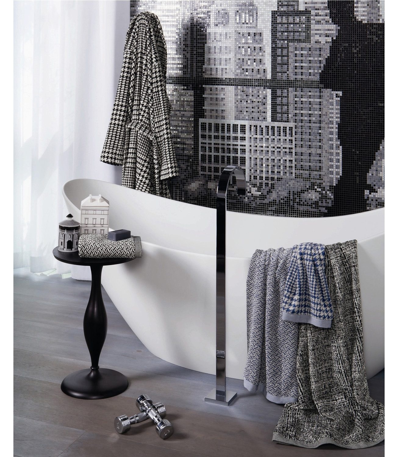 Möve Handtücher »Brooklyn«, (1 St., Handtuch 50 x 100 cm), mit Zick-Zack-Muster, Made in Germany