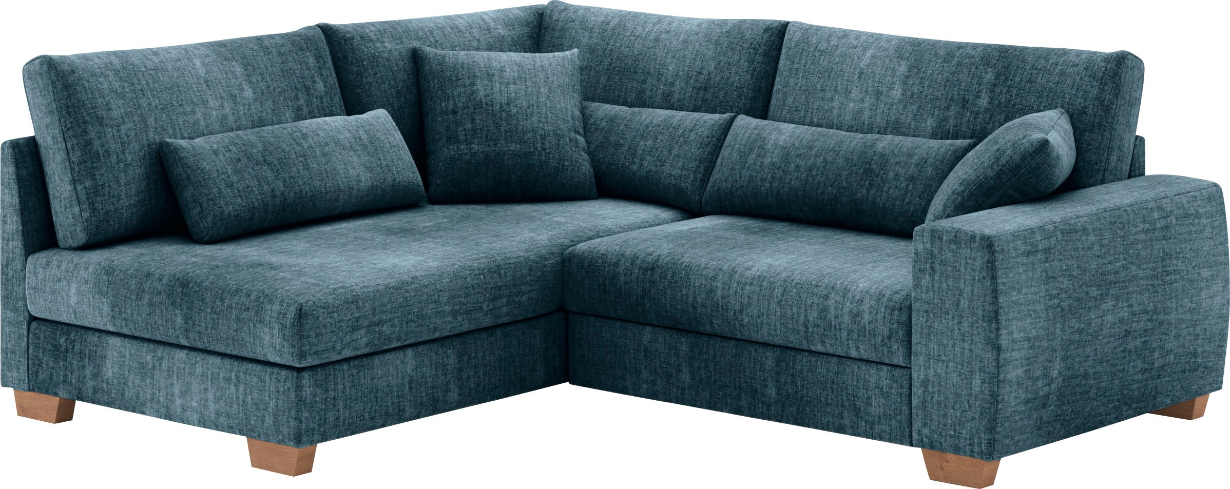 Mr. Couch Ecksofa »Helena L-Form«, Mit Federkern, wahlweise mit Bettfunktio günstig online kaufen