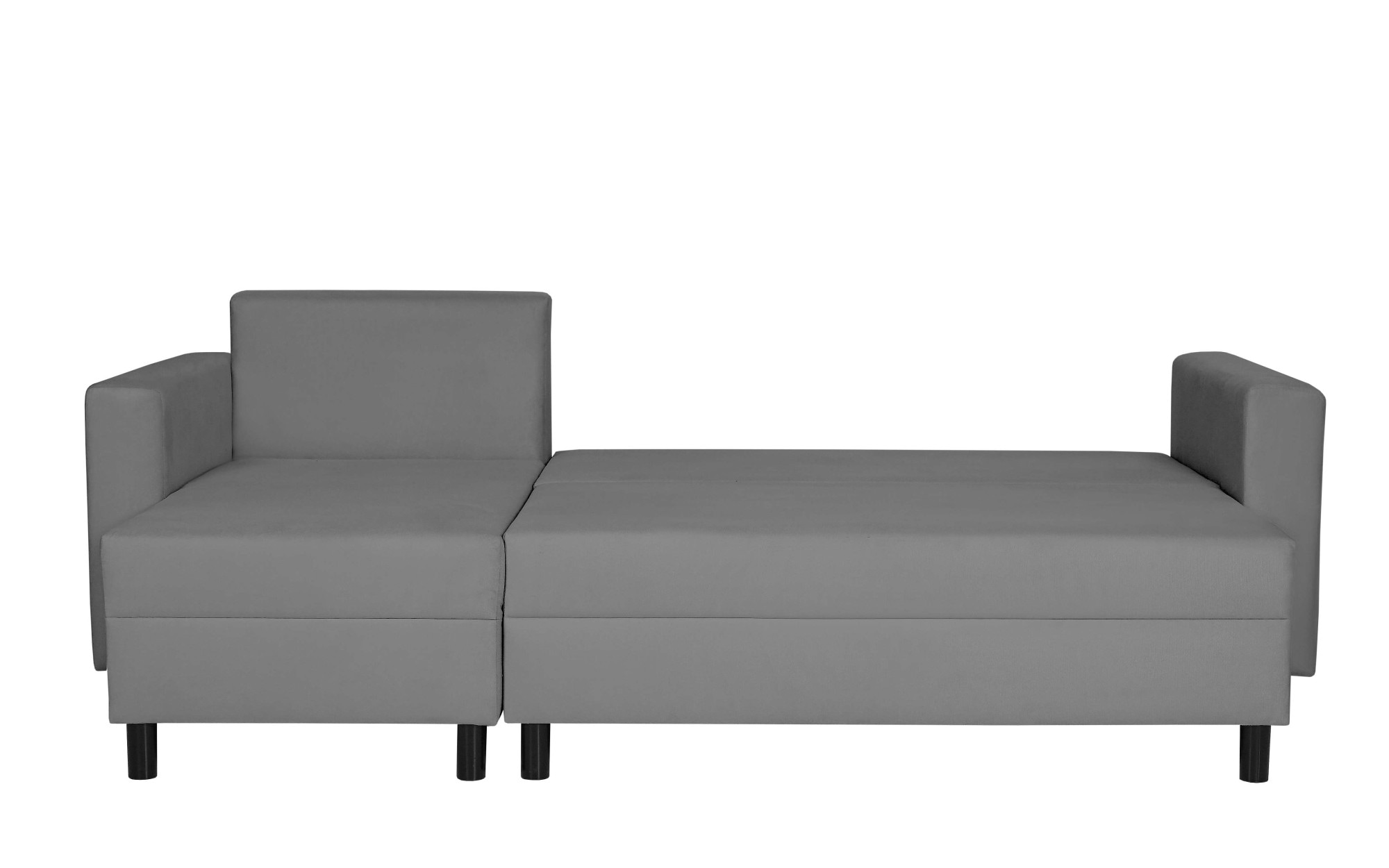 INOSIGN Ecksofa »GLENOE Schlafsofa mit Bettkasten, Recamiere beidseitig montierbar«, L-Form, Maße B/T/H: 230/135/84,5 cm, Velvet & Struktur weich