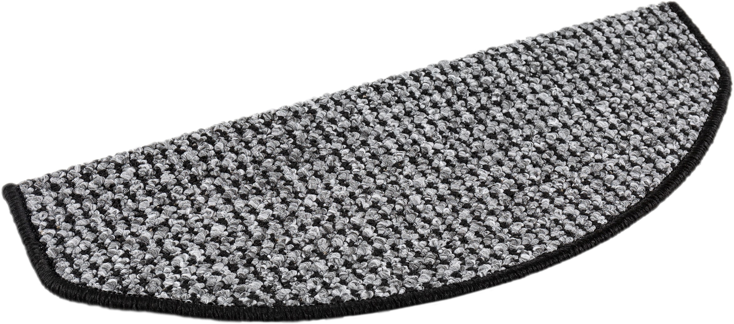 Andiamo Stufenmatte »Newport, Made in Poland«, halbrund, 8,5 mm Höhe, meliert, selbstklebend, erhältlich als Set mit 2 Stück oder 15 Stück