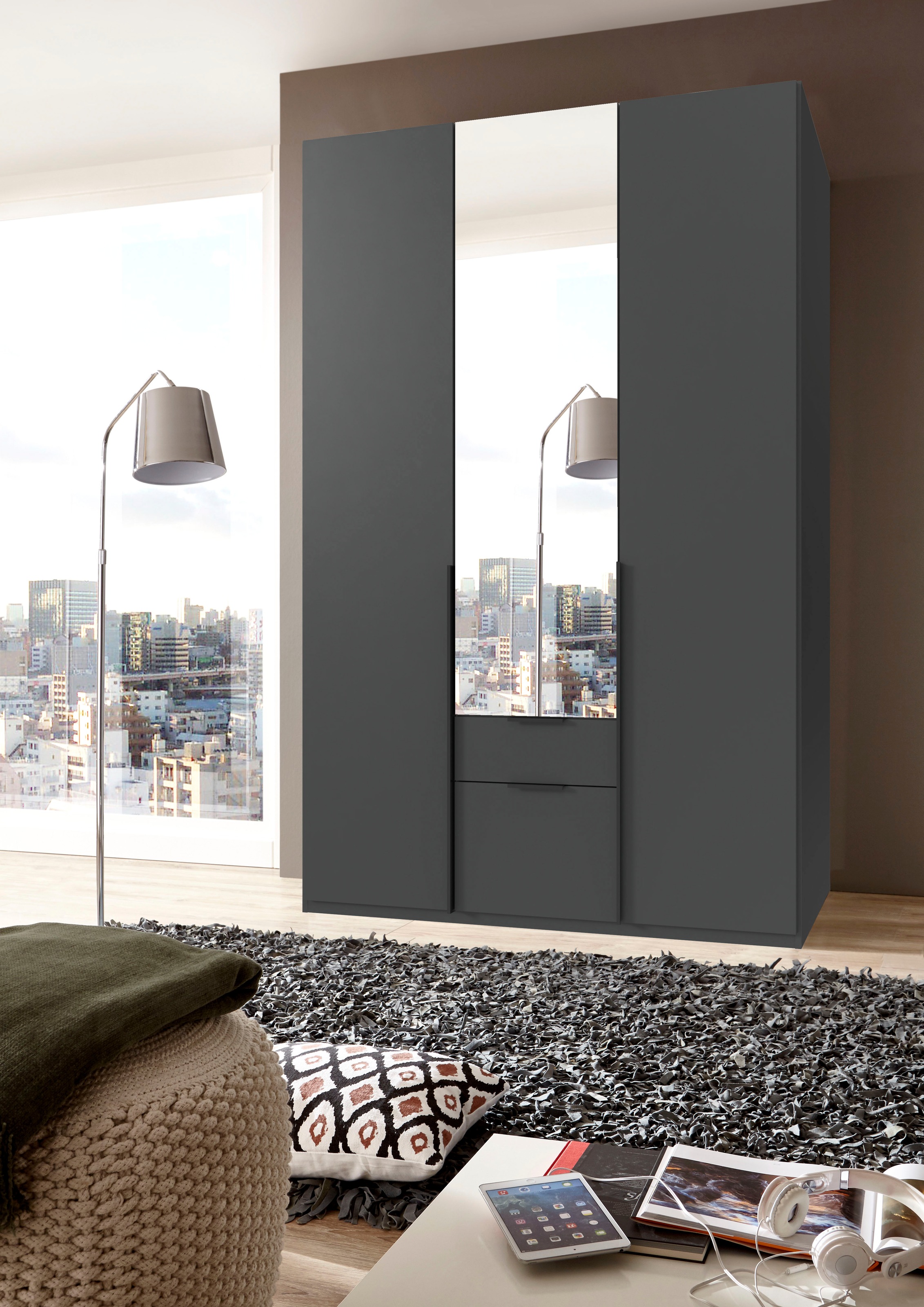 Wimex Drehtürenschrank »Mugano, 135 oder 180cm breit, 208 oder 236cm hoch, günstig online kaufen