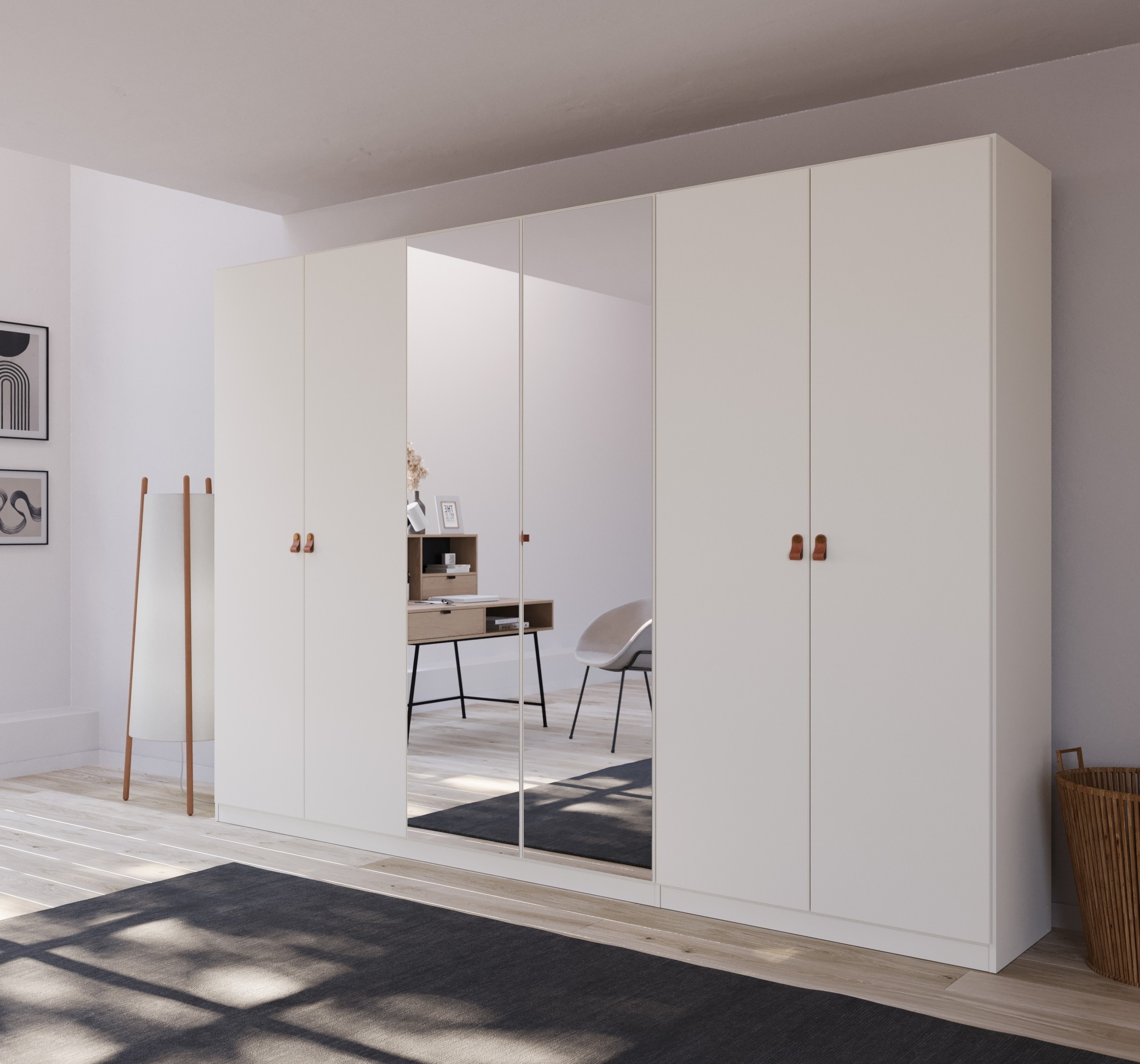 rauch Drehtürenschrank »Homey by Quadra Spin«, mit Grifflaschen aus weichem günstig online kaufen