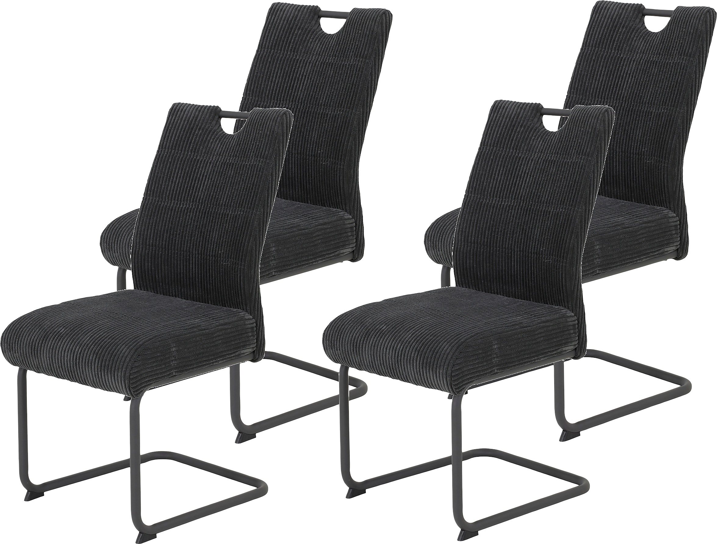 HELA Freischwinger »MERKUR XL«, (Set), 4 St., Breitcord, Federkern, 140 Kg günstig online kaufen