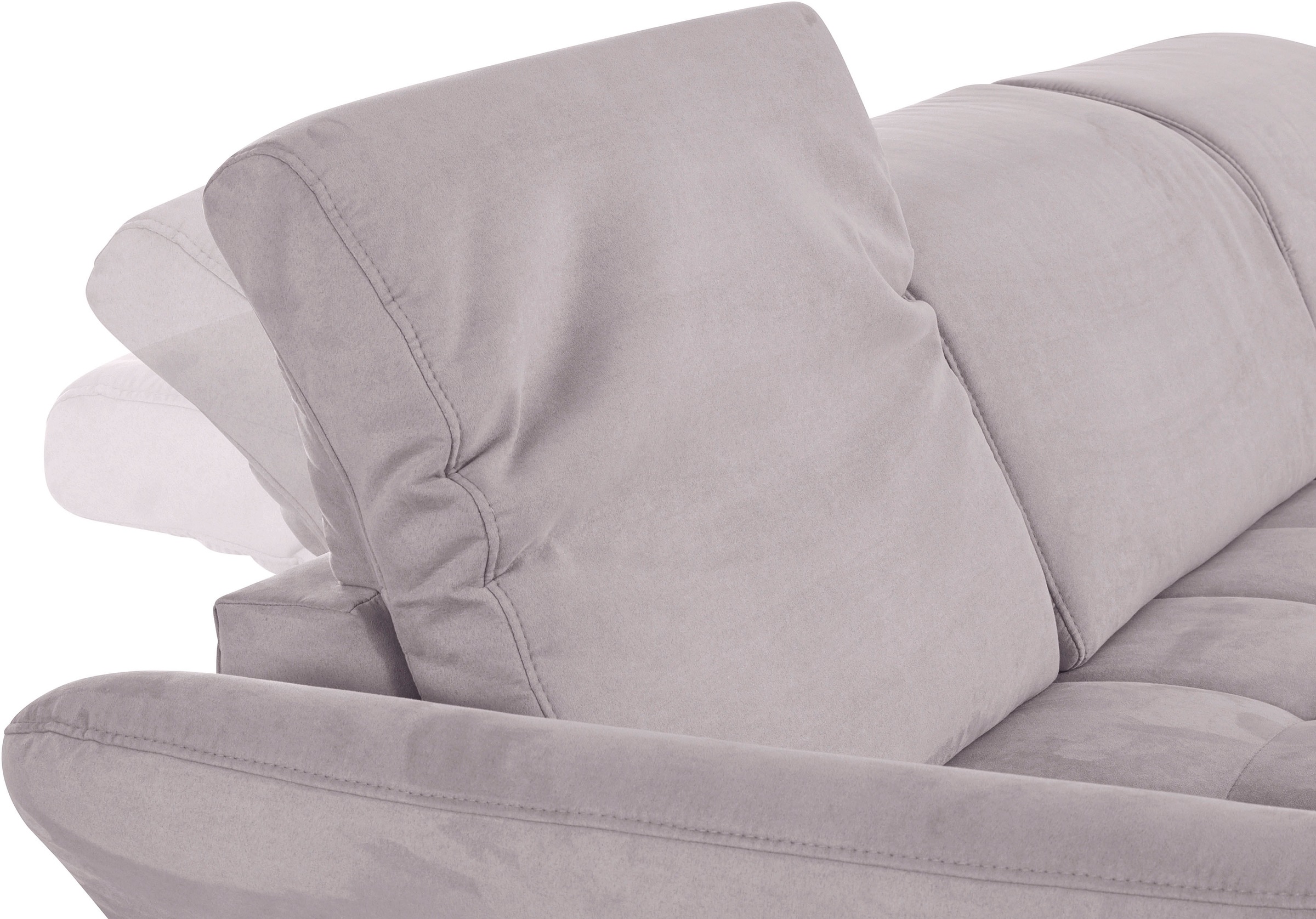 INOSIGN Ecksofa »Fresh L-Form«, Federkern, wahlweise Kopfteilverstellung und motorischer Vorziehsitz