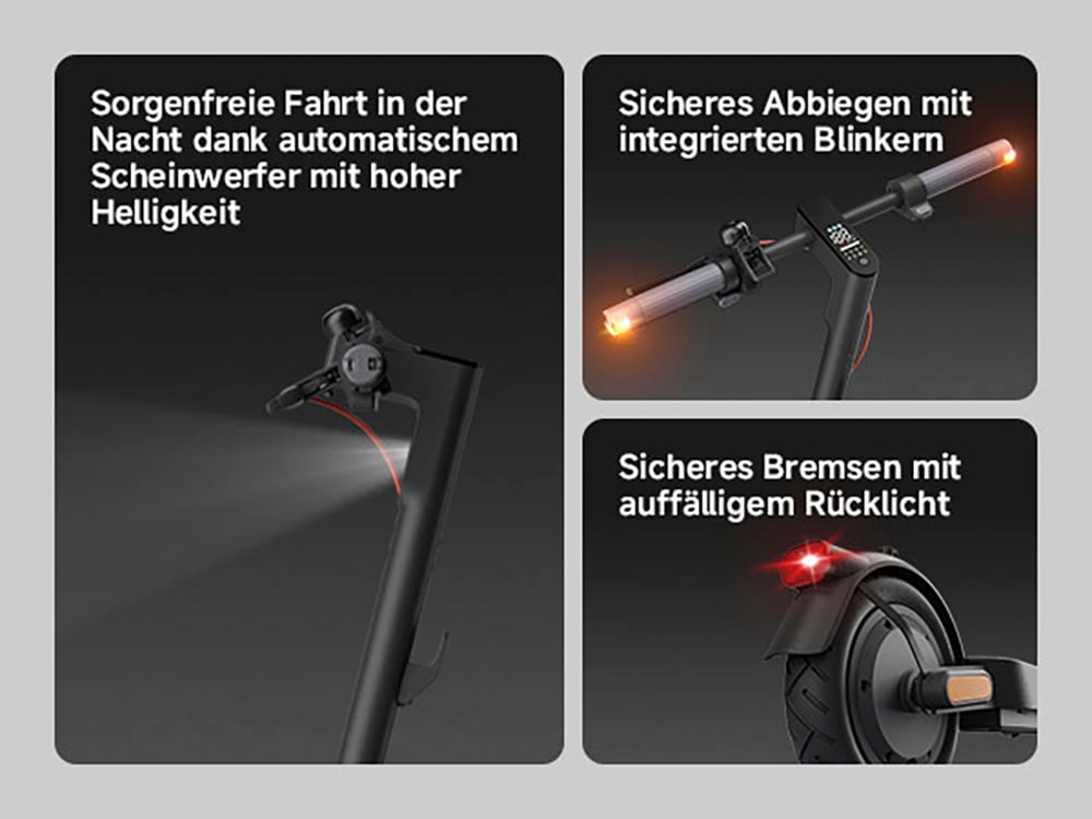 Xiaomi E-Scooter »Electric Scooter 5«, Electric Scooter, mit Straßenzulassung, bis zu 60 km Reichweite