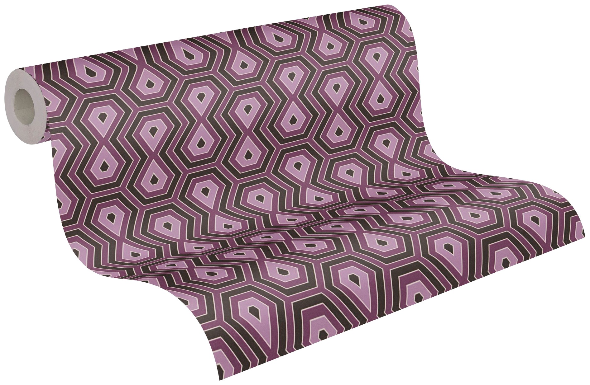 Architects Paper Vliestapete »Jungle Chic«, geometrisch-grafisch-Retro, Geometrische Tapete Retro Vintage Tapeten Wohnzimmer Schlafzimmer Flur