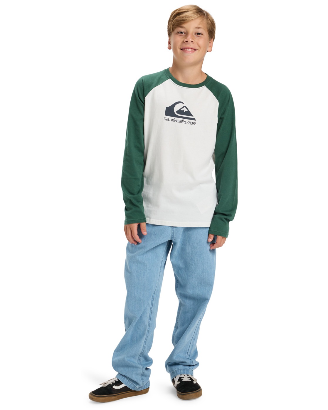 Quiksilver Langarmshirt »Ev Omni Logo Raglan«