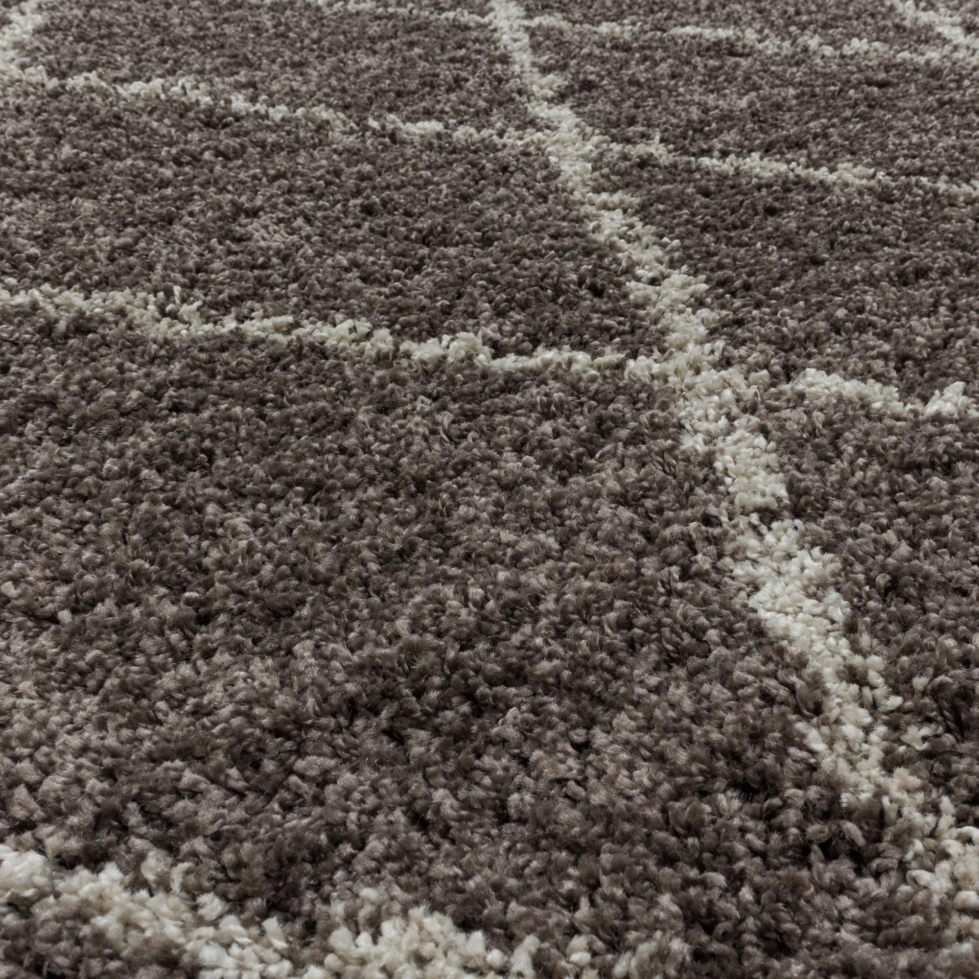 Ayyildiz Teppiche Hochflor-Teppich »ALVOR 3401«, rechteckig, 50 mm Höhe, Shaggy, Langflor, Läufer, pflegeleicht, Wohnzimmer