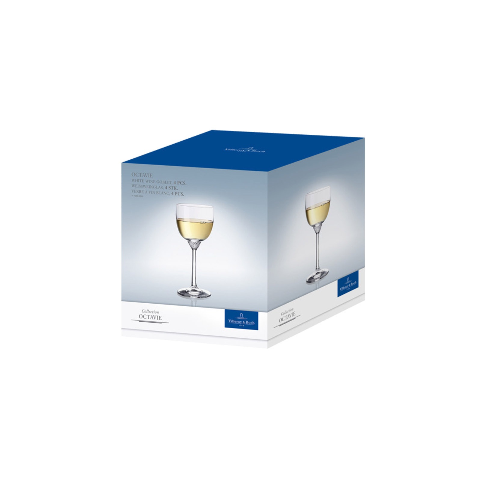 Villeroy & Boch Weißweinglas »Weißweingläser Octavie 225 ml 4er Set transpa günstig online kaufen