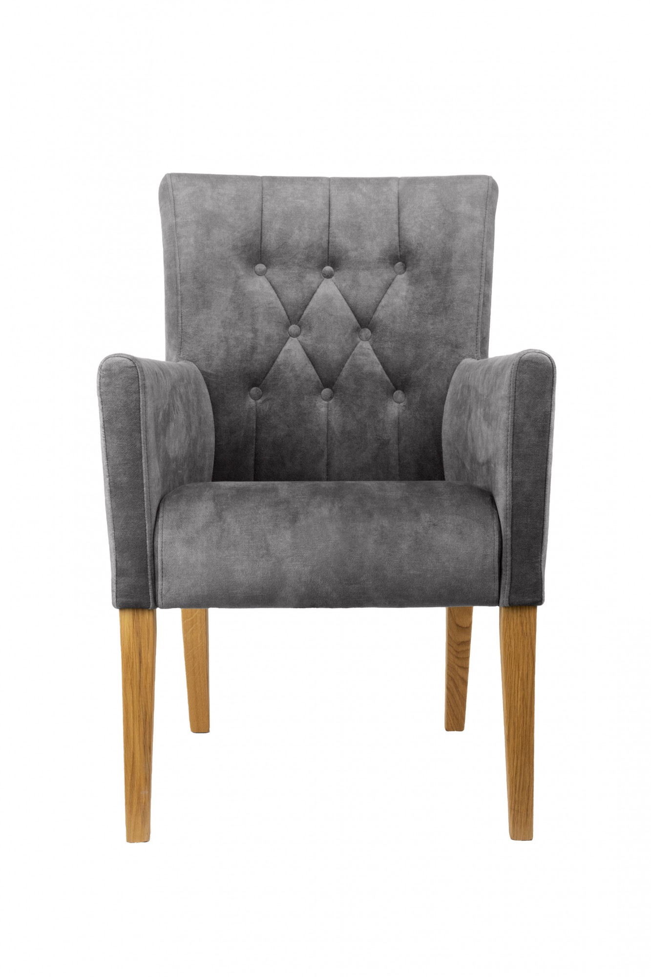 Home affaire Armlehnstuhl »Cortega Esszimmerstuhl mit Knopfheftung« () 1 St günstig online kaufen