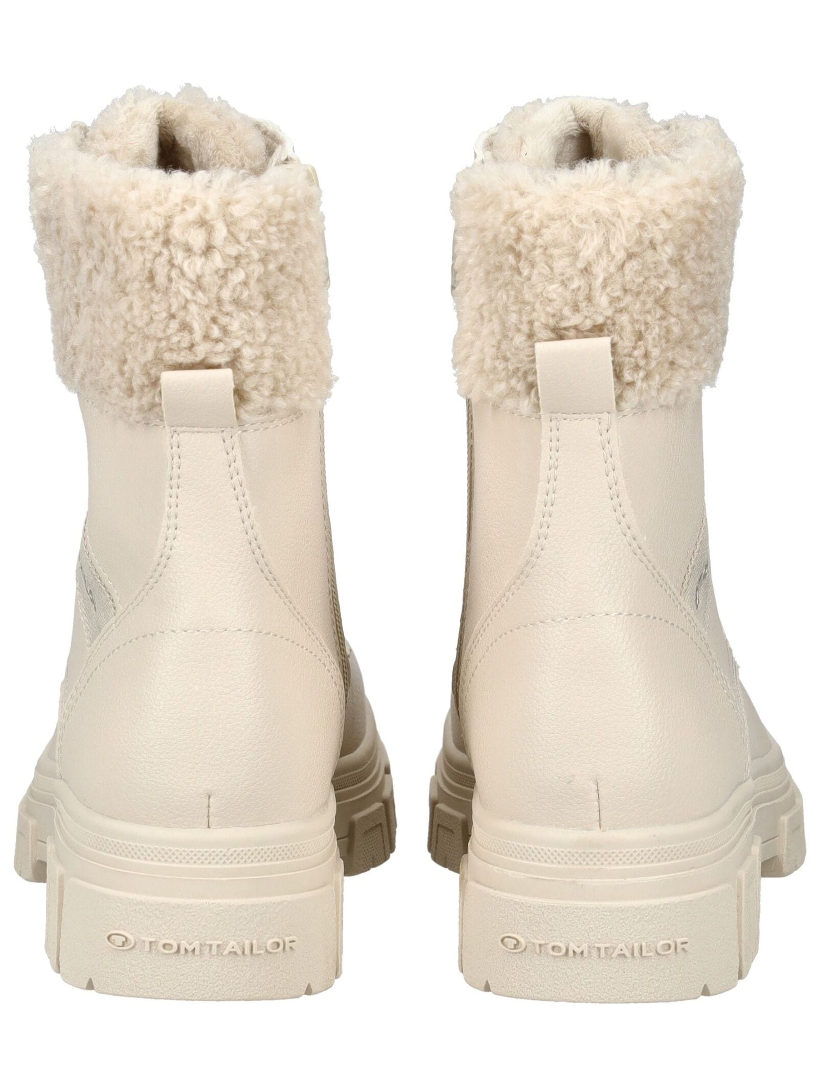 TOM TAILOR Schnürstiefelette »Tom Tailor Stiefelette Lederimitat/Textil«