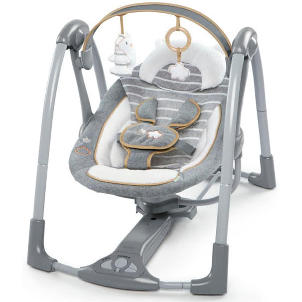 ingenuity Babyschaukel »Swing'n' Go, Bella Teddy«, bis 9 kg, tragbar