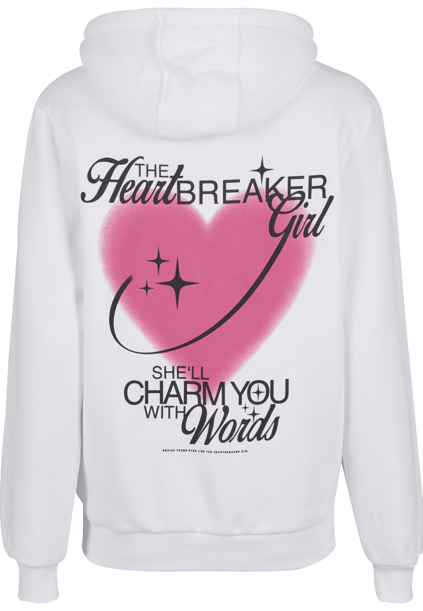Miss Tee Kapuzensweatshirt »Miss Tee Heartbreaker Girl Ladies Fluffy Hoody«
