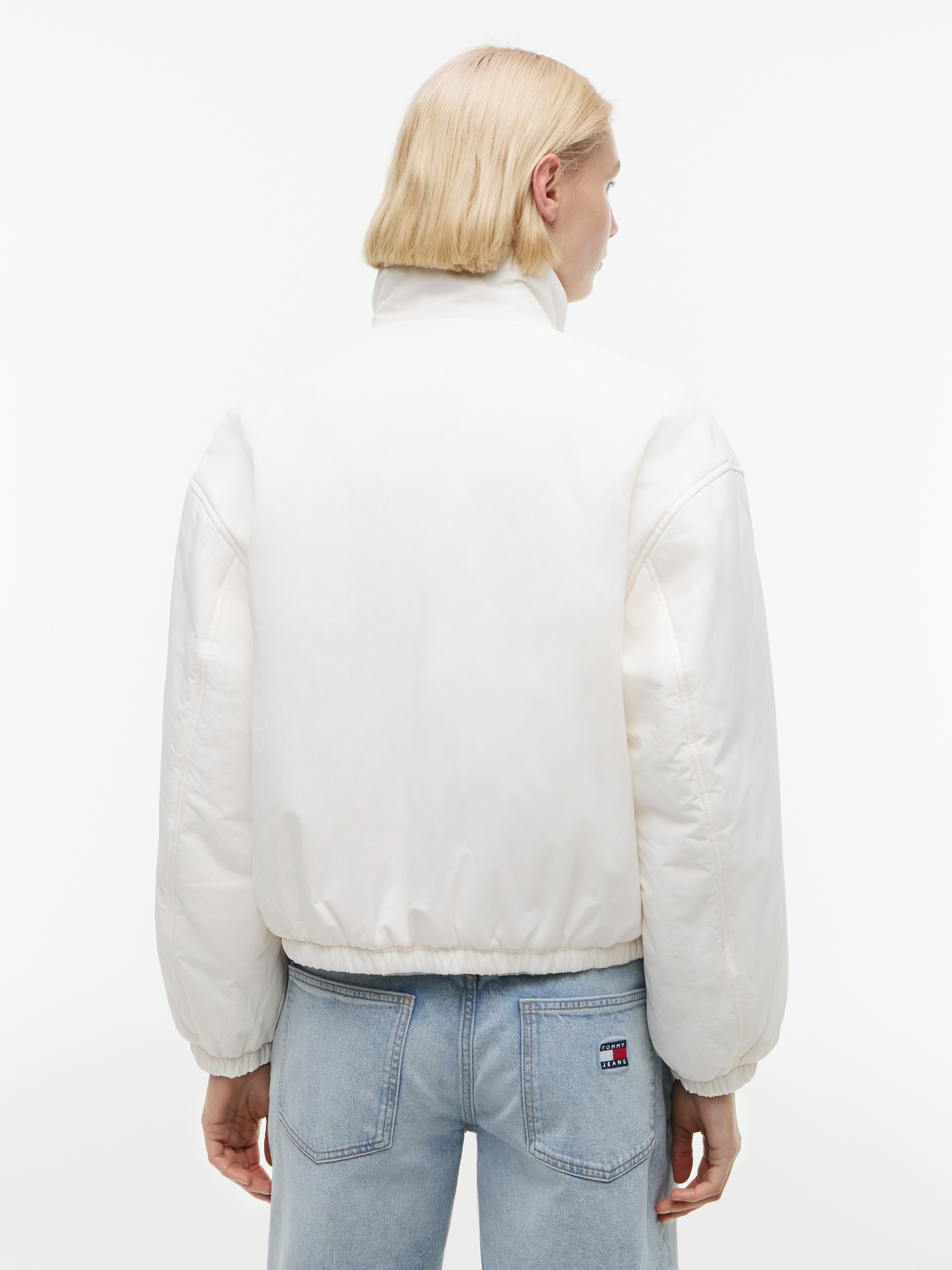 Tommy Jeans Blouson »TJW PADDED HIGH NECK JACKET« Kunstfaser