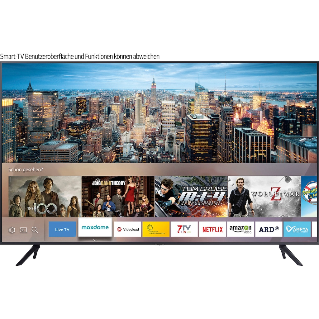 Samsung LED-Fernseher »GU75AU7179U«, 189 cm/75 Zoll, 4K Ultra HD, Smart-TV, HDR,Crystal Prozessor 4K,Q-Symphony,Contrast Enhancer