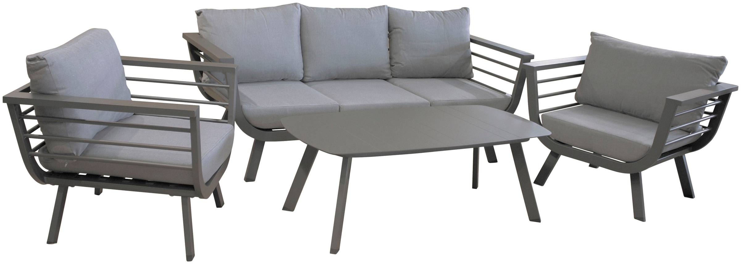 Garden Pleasure Garten-Essgruppe »ELIA« 9 Stk. tlg. mit bequemer Polsterung günstig online kaufen