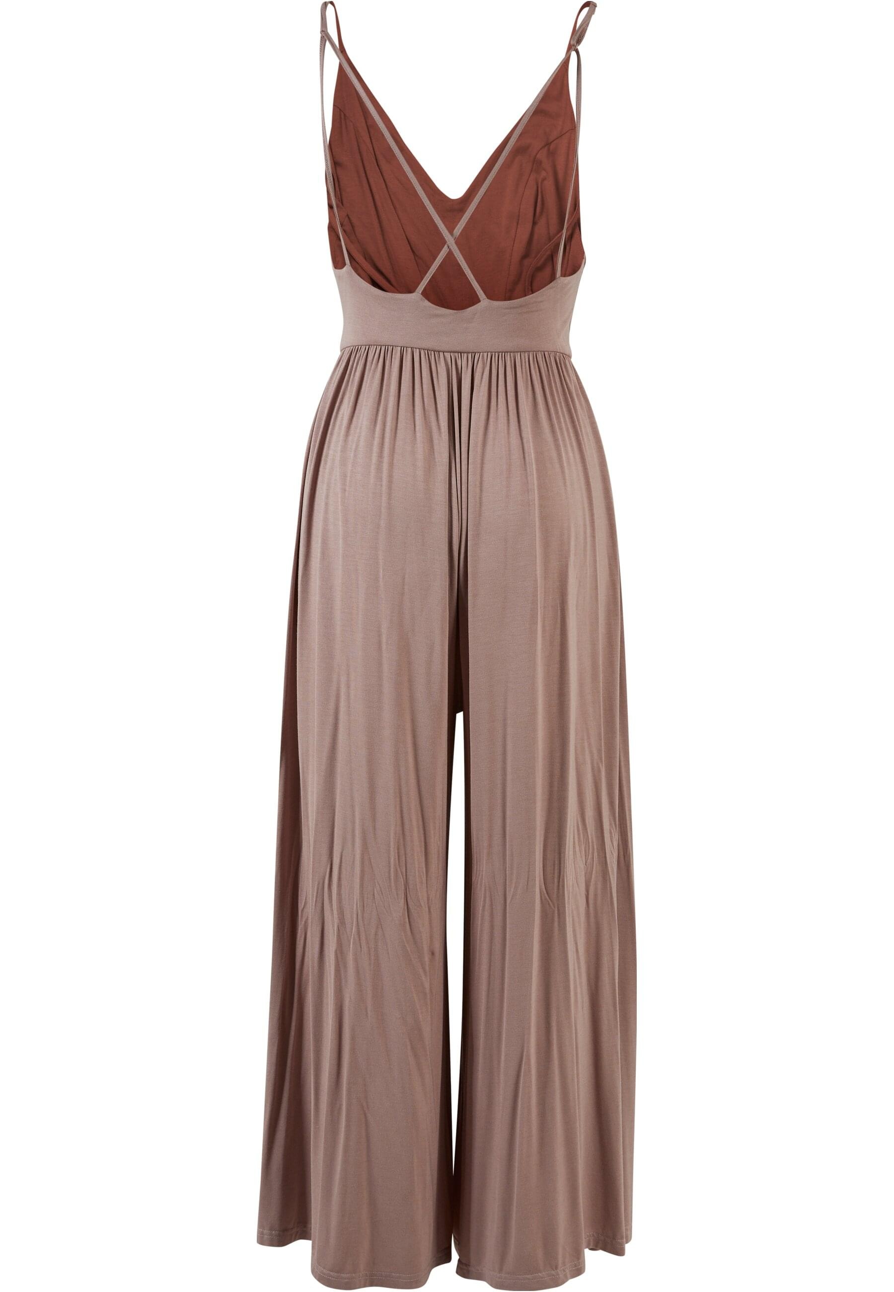 URBAN CLASSICS Jumpsuit »Urban Classics Damen Ladies Modal Spaghetti Jumpsuit« 1 Stk.